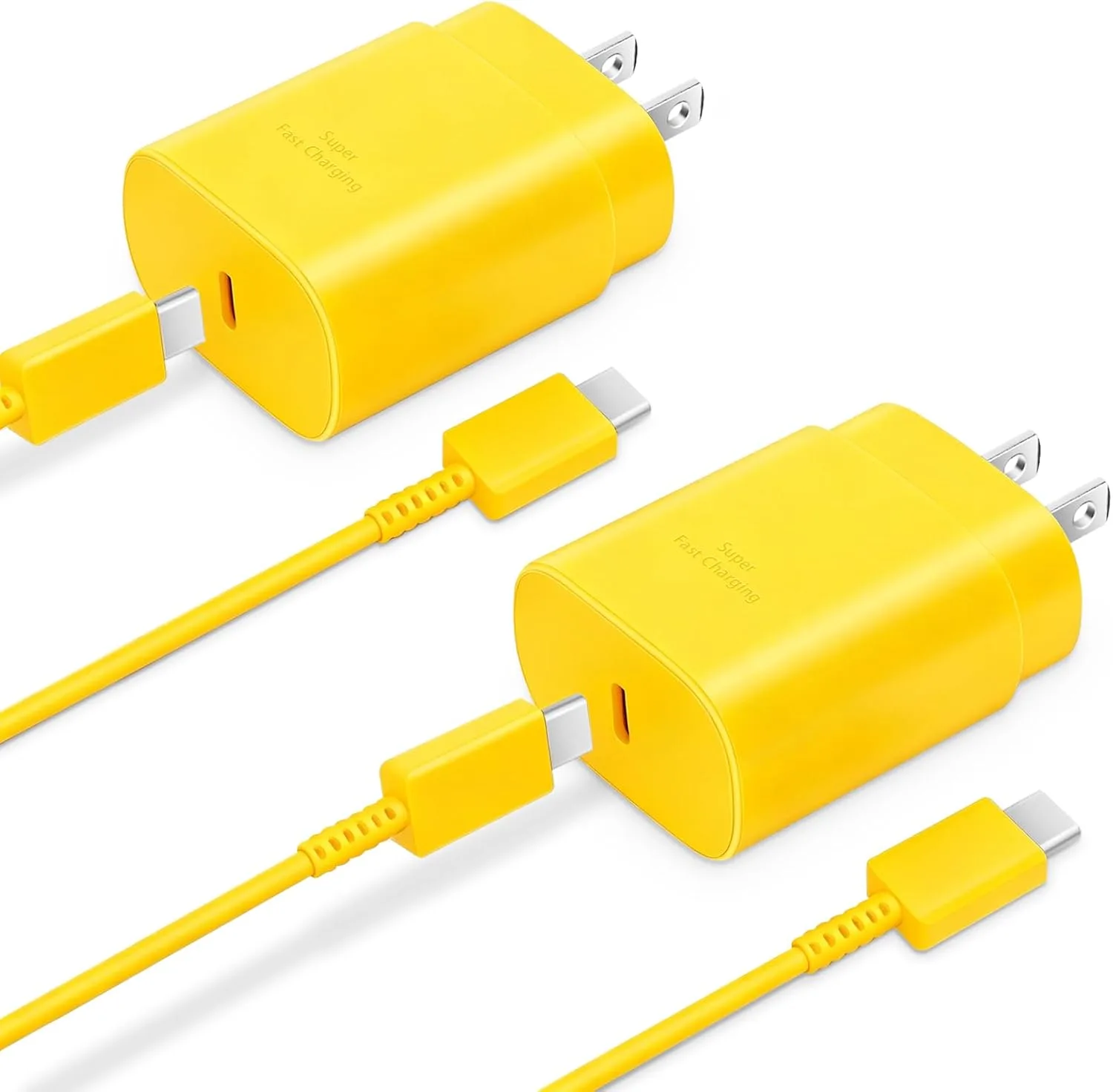 Type C Charger Fast Charging 2-Pack 25W Long 6FT USB C Cable