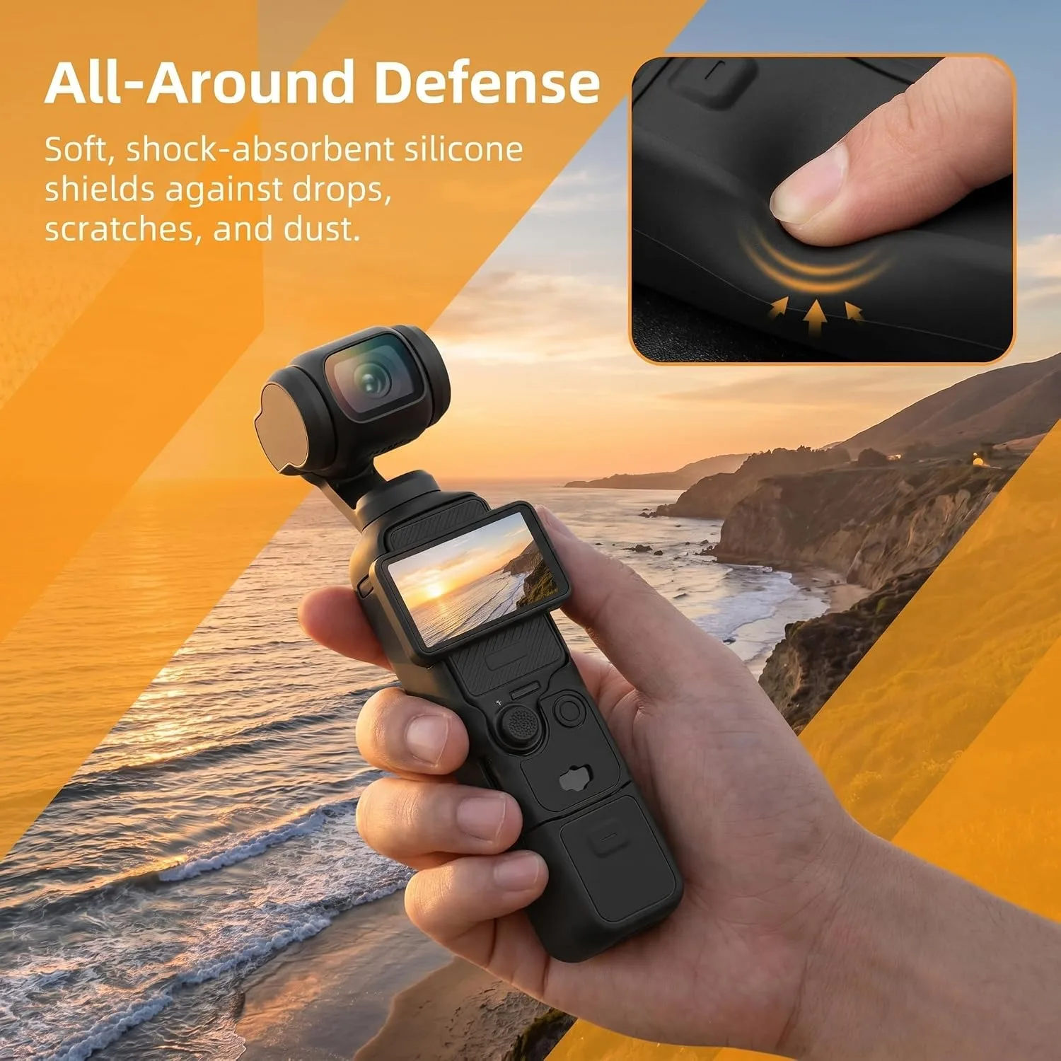 Bundle Accessories Kit for DJI Osmo Pocket 3 and Xtra Muse (Black)
