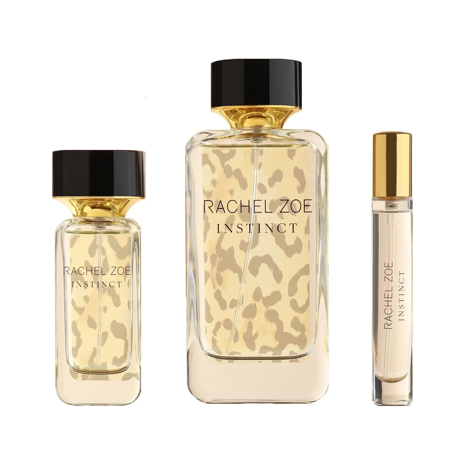 Rachel Zoe Instinct - Women's Perfume Set - Mini Perfumes for Women - Eau de Parfum Set - Bergamot, Jasmine, Musk Fragrances - 3 pc