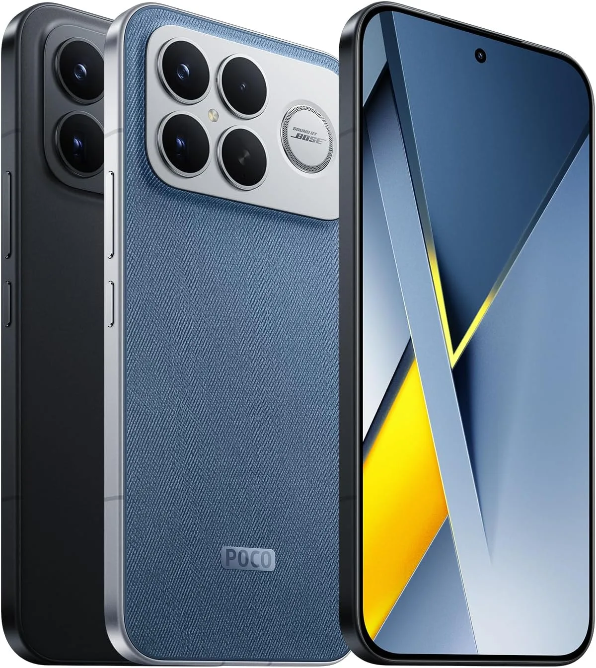 XIAOMI Poco F8 Ultra 5G Ai (Compatible with Tmobile Mint Tello & Global) (256GB + 12GB) Ai 2K 6.9" Bose Sound 50MP Gamers Phone NFC Dual sim Unlocked Model 2510DPC44G (Black)