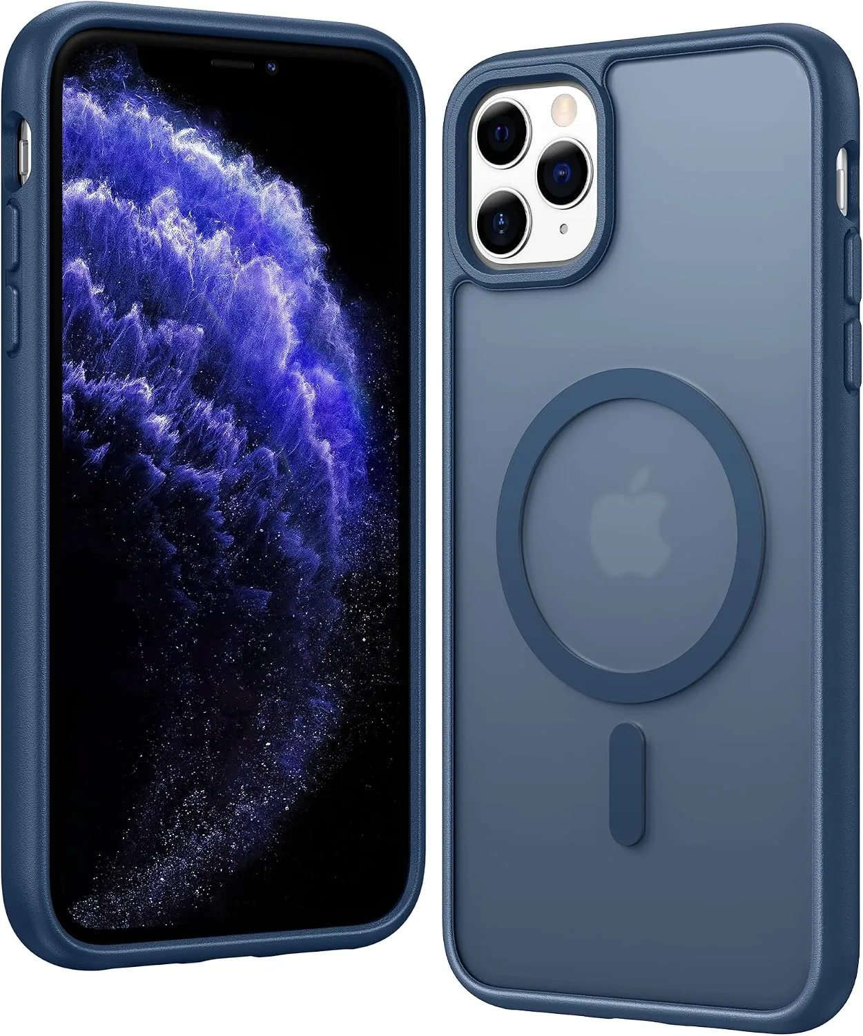 FNTCASE for iPhone 11 Pro-Max Case Matte Slim Compatible with Magsafe