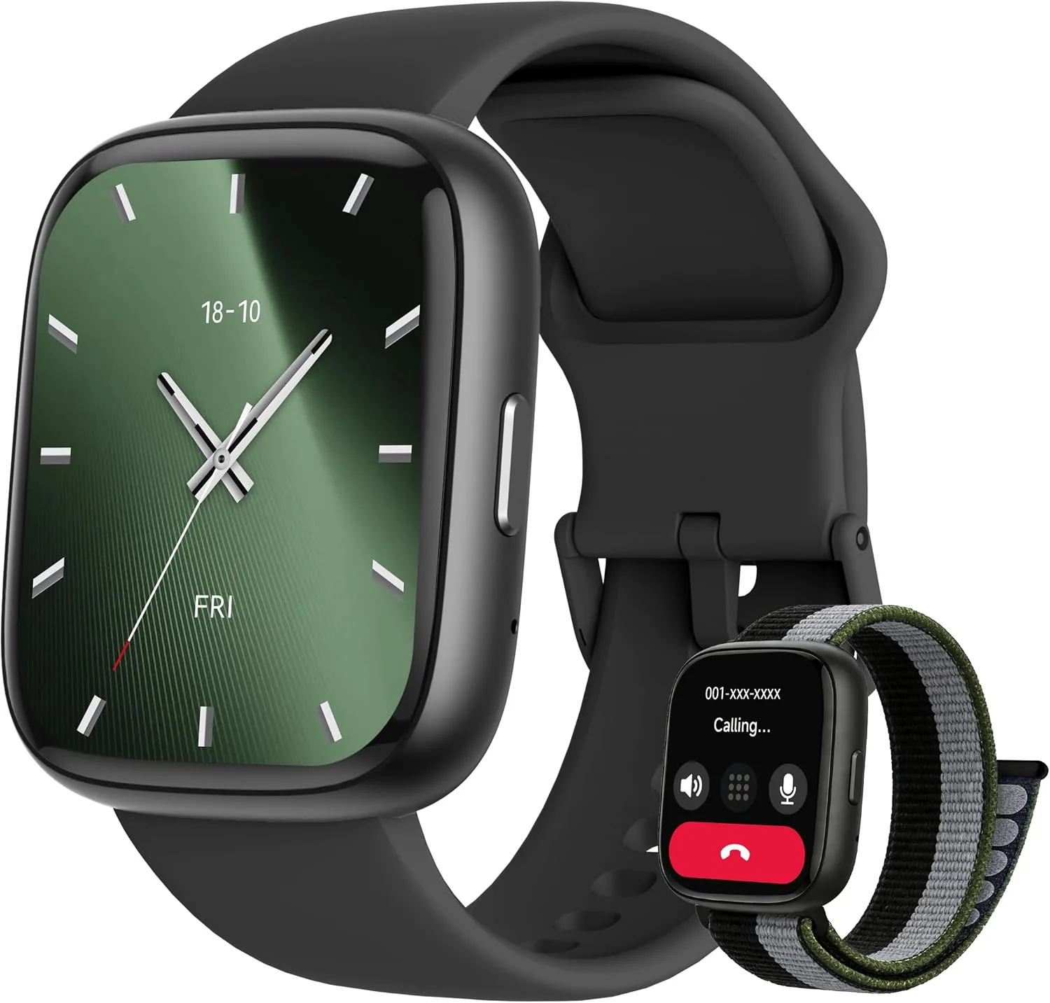 Smart Watch for Women Men, 2026 Upgrade Smartwatch [2 Bands, 44mm case], 1.83" Fitness Tracker Watch Alexa Built-in, Make/Answer Call, HR Sleep Stress Monitor, IP68 Waterproof Step Counter Watch
