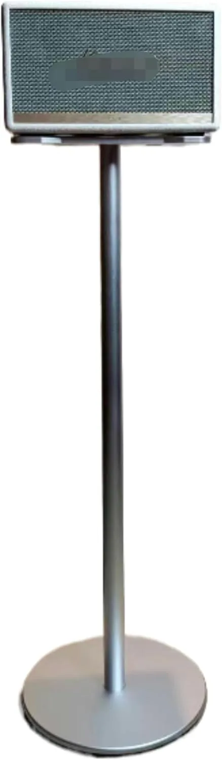 Speaker Stand Compatible with Marshall Woburn/Acton/Stanmore Bluetooth Wireless Speaker (2//3/4 Generation Universal) Aluminum Alloy Material Hidden Power Cord (Acton(2/3) Black Single)