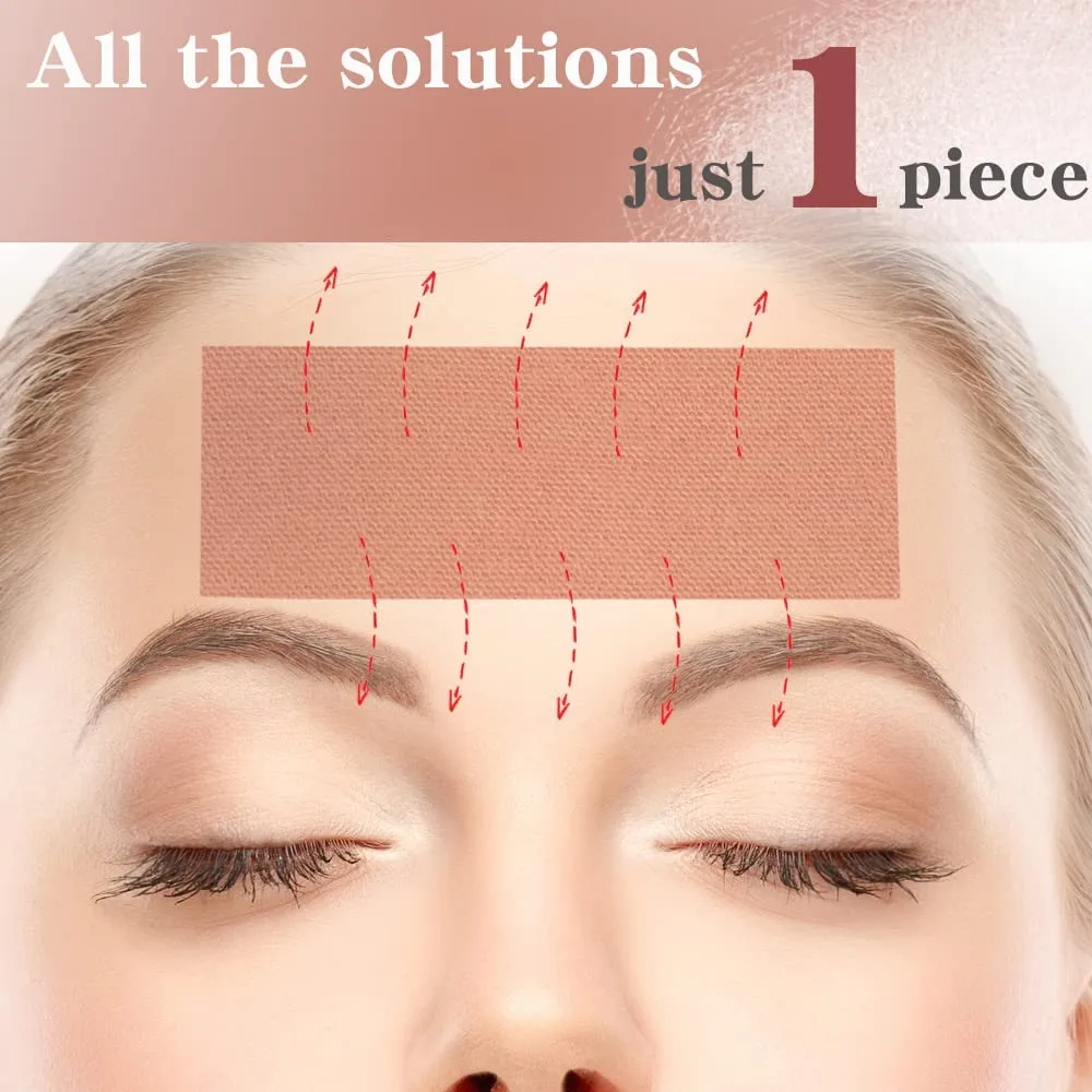 Akissos Forehead and Between Eyes Wrinkle Patches The Original Wrinkle Patch Non Invasive Wrinkle Smoothers for Forehead Wrinkles 5cm width