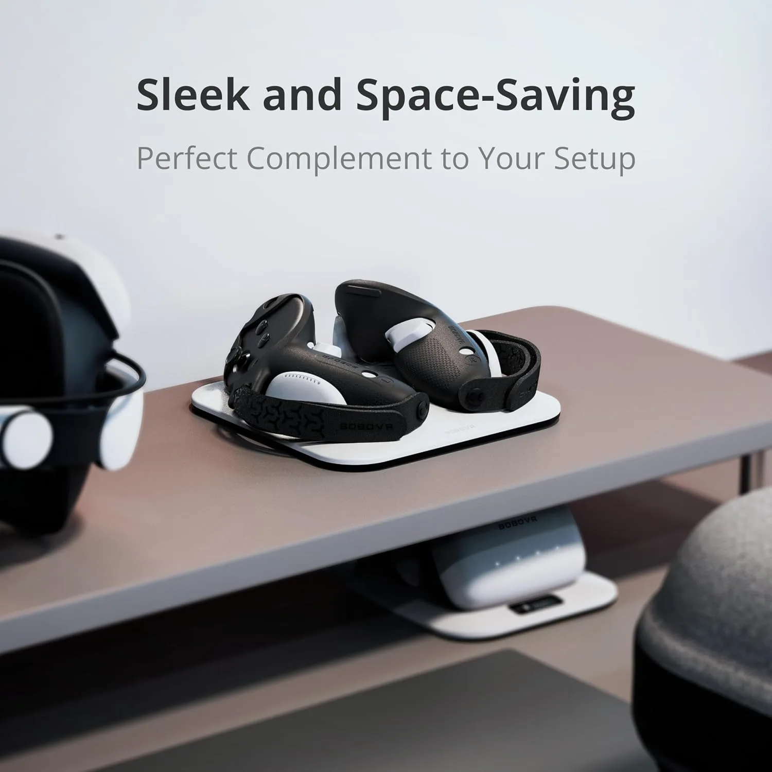 BOBOVR CD3 Controller Wireless Charging Combo, Support Charging with G3 Grip, Compatible with Quest 3/3S Controller