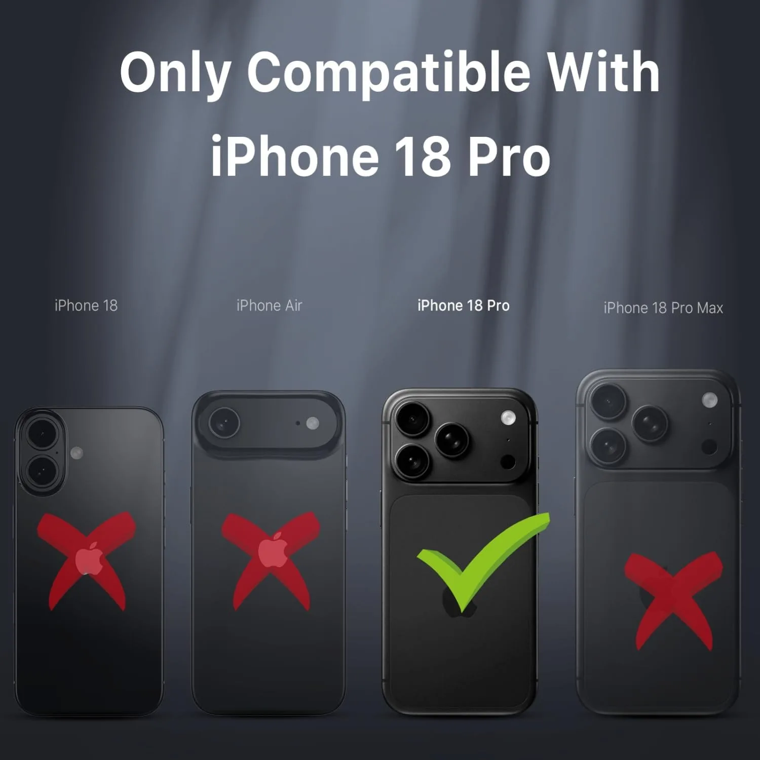 M MYBAT PRO for iPhone 18 Pro Case with Belt Clip Holster,Magnetic Case