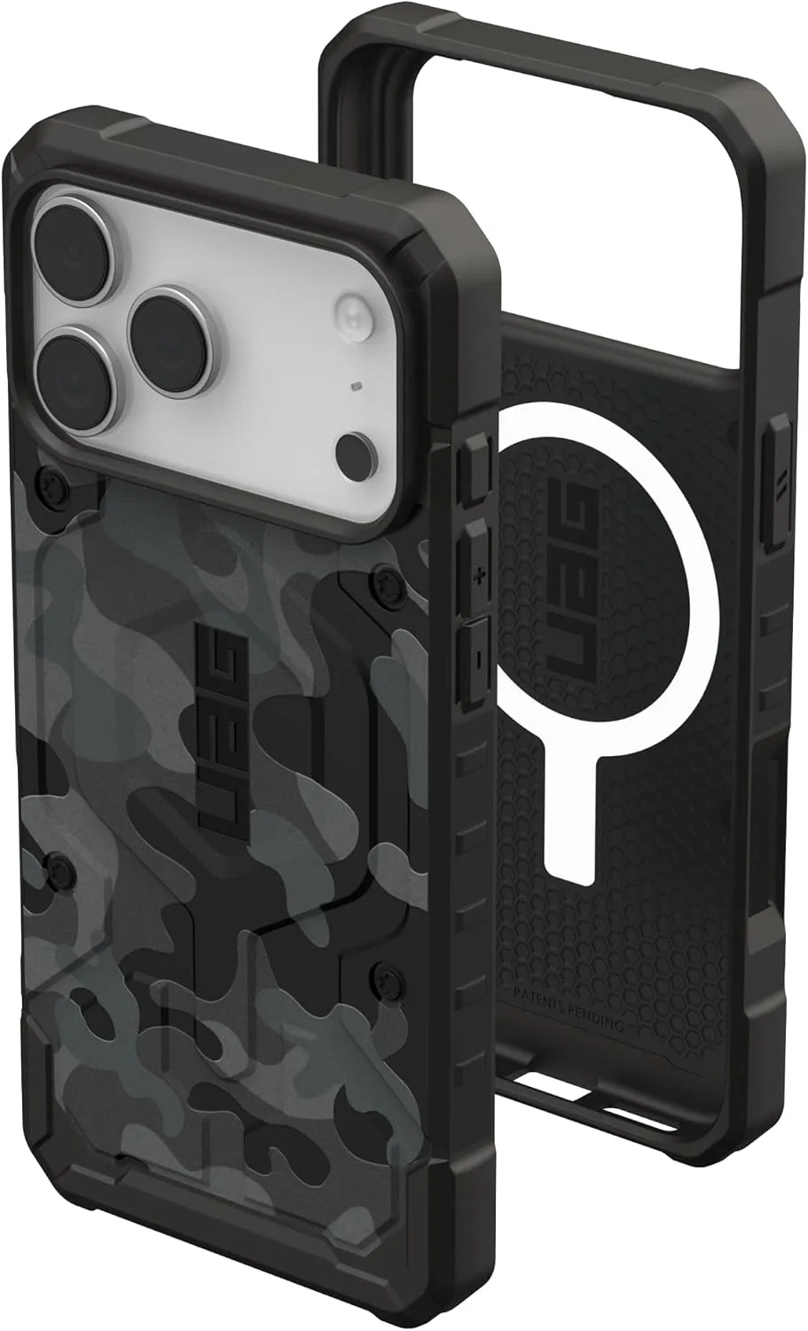 Carcasa Urban Armor Gear Pathfinder SE para iPhone 15 Pro Max Camuflaje