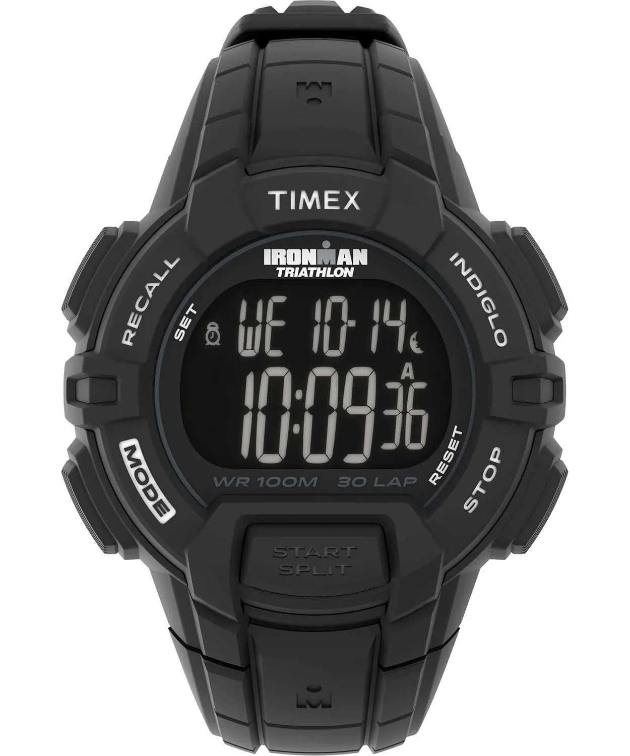Timex Men's Ironman Triathlon Rugged 30 44mm Resin Strap Watch