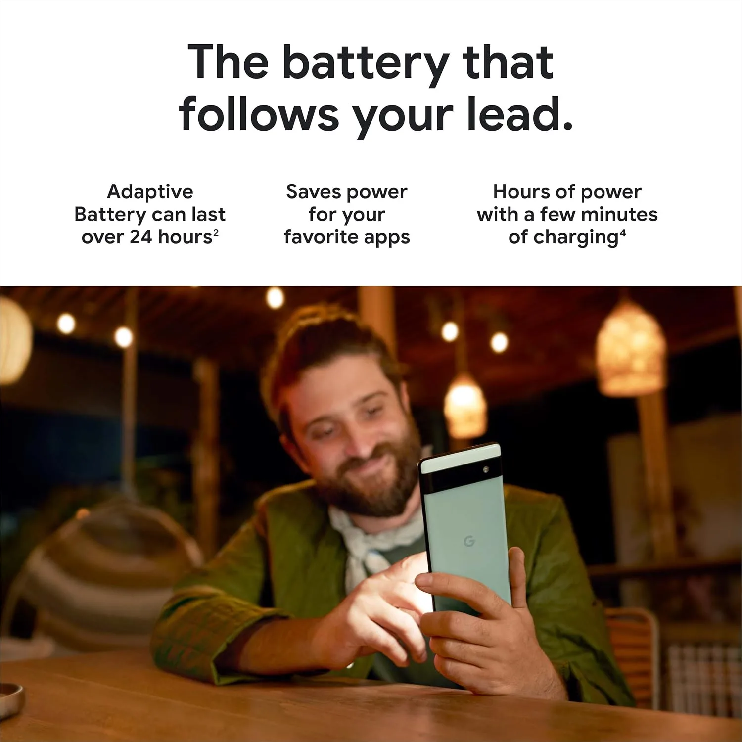 Google Pixel 6A 5G, 128GB + 6GB RAM, Chalk - Unlocked (GSM Only) (International Version) (Renewed)