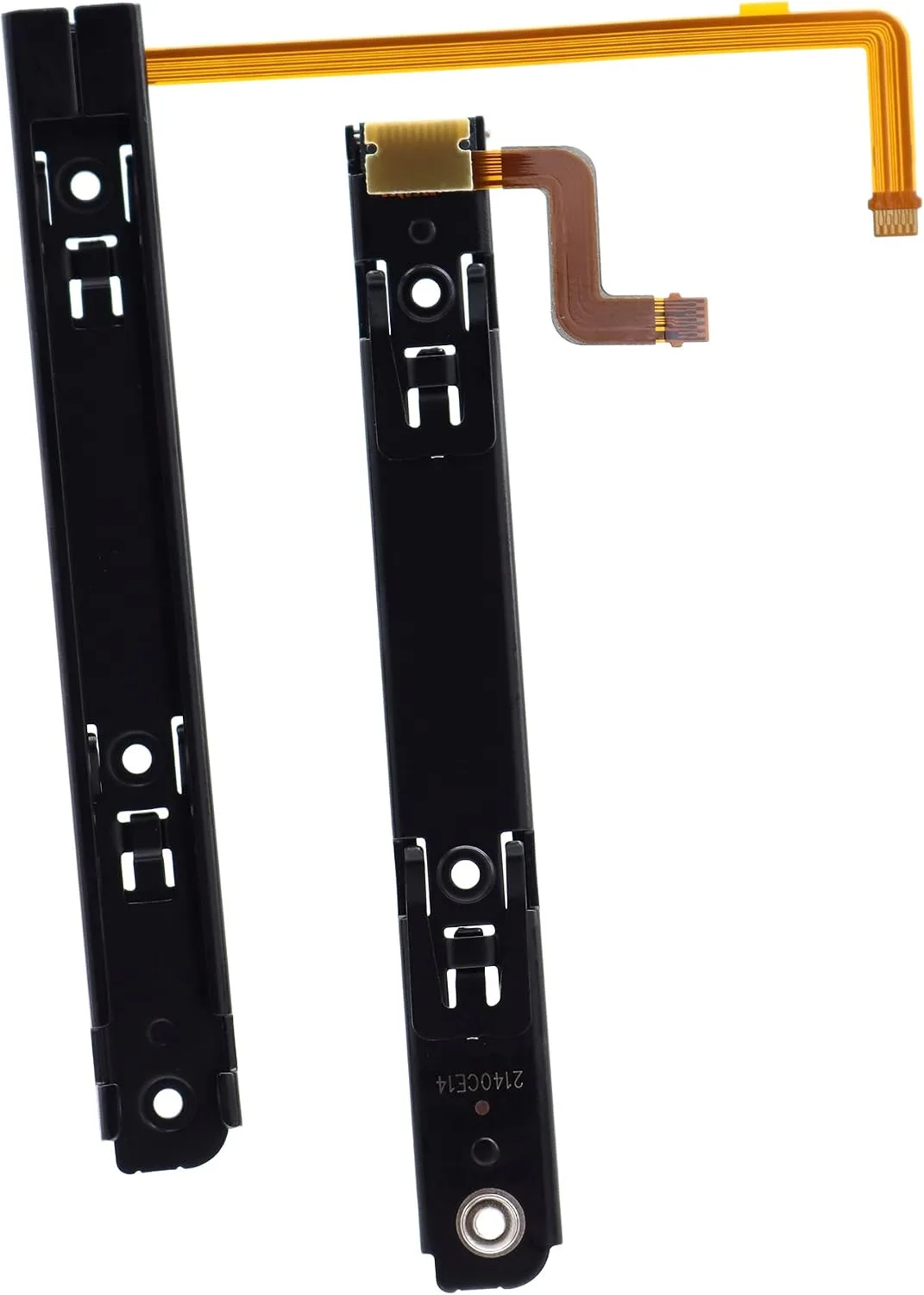 Deal4GO New Left & Right Sensor Slide Rail Joy-Con Metal Slider Rails Replacement for Nintendo Switch OLED 2021 HEG-001 Console
