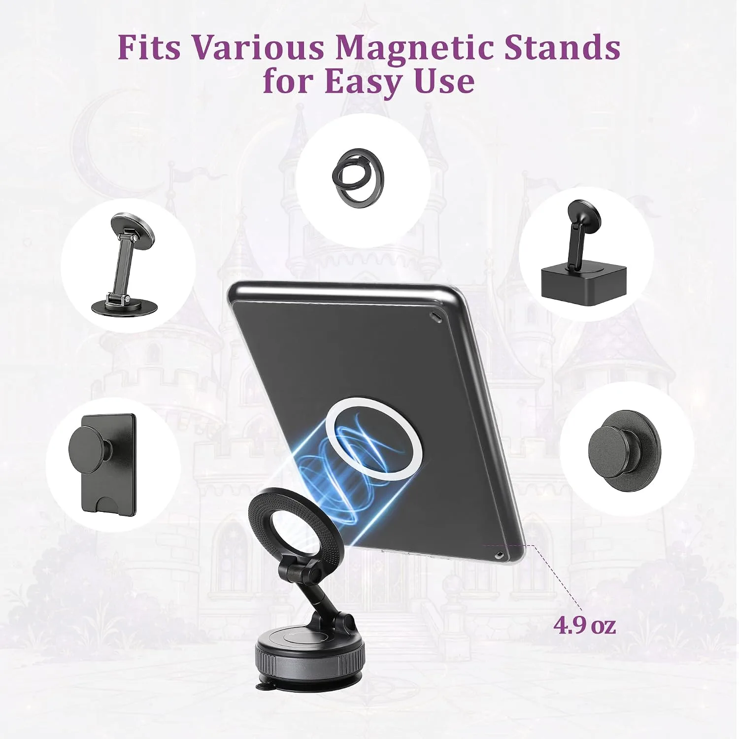 Magnetic Book Cover Case for 7'' Kindle Paperwhite & Colorsoft