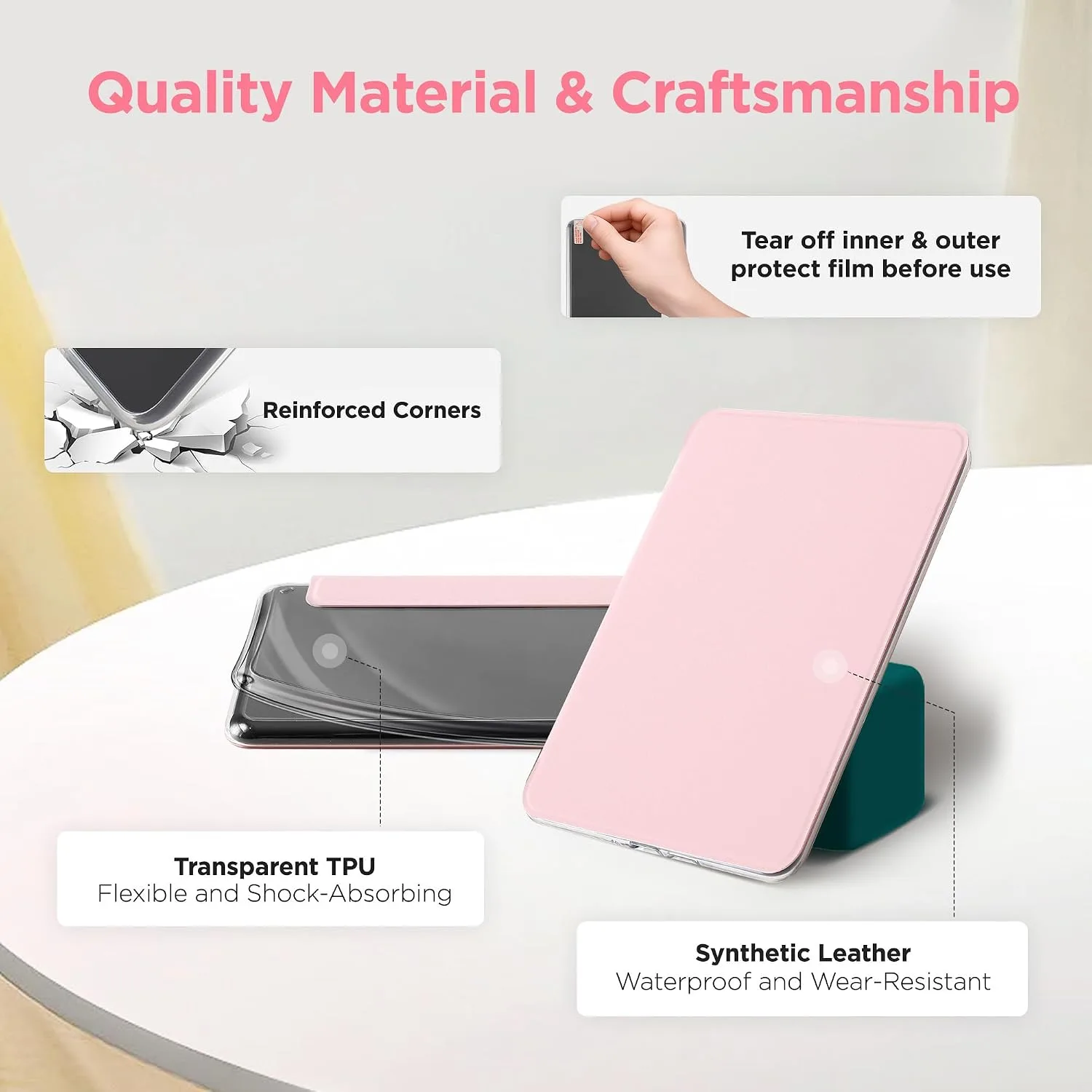 SESENSE Magnetic Case for 7'' Kindle Paperwhite 12th Gen 2024 & Colorsoft