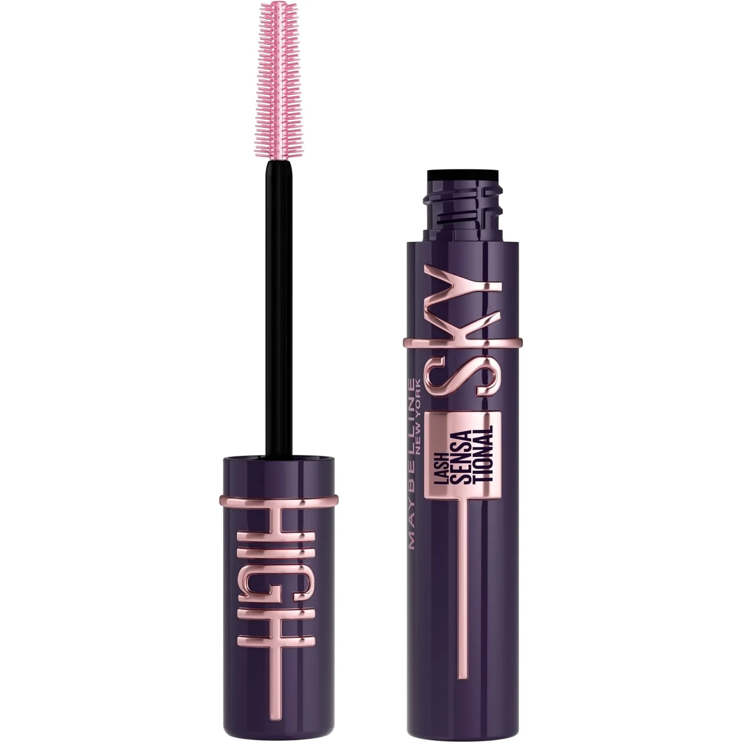 Maybelline Lash Sensational Sky High Mascara, Volumizing, Plum Twilight
