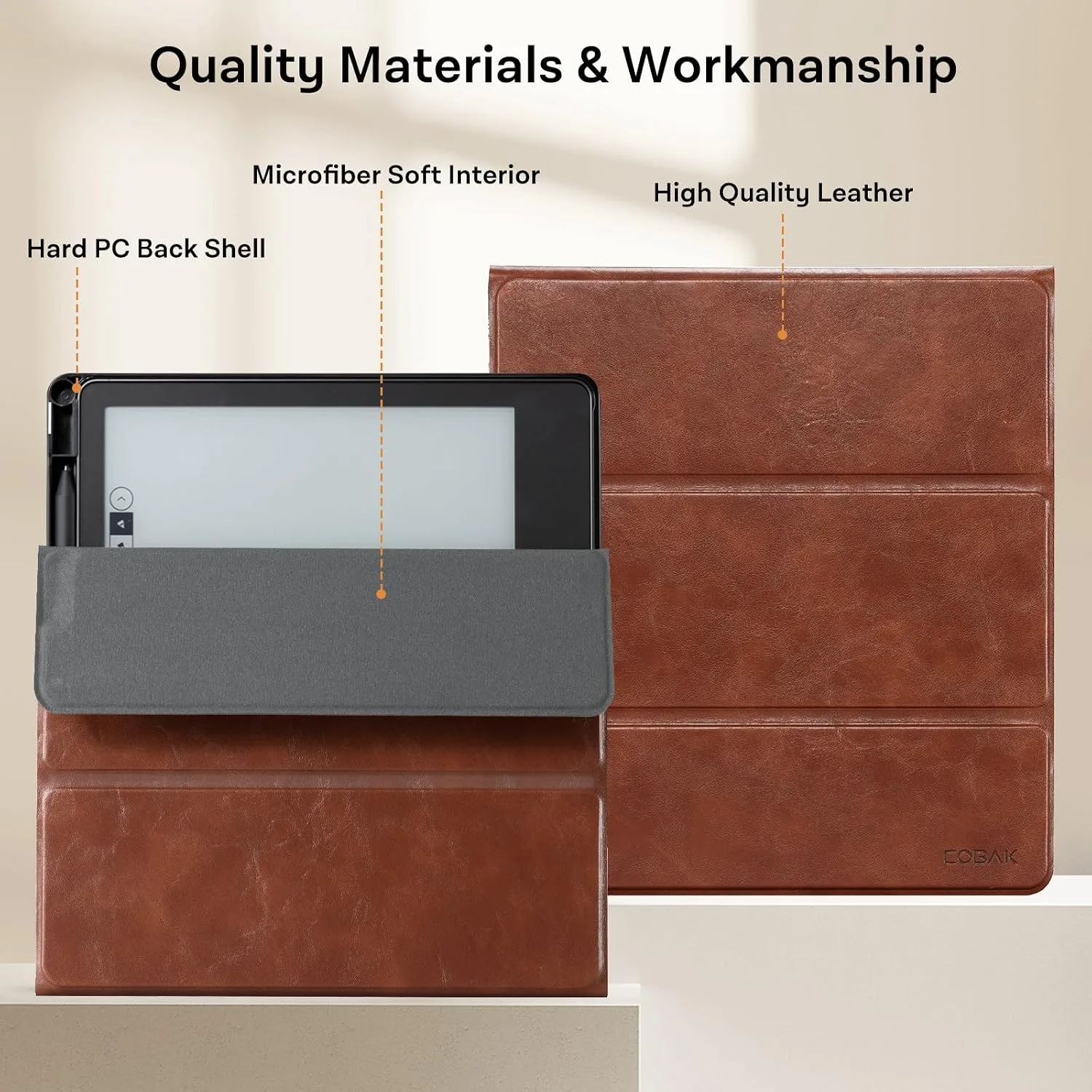 CoBak 10.2" Stand Case, not for iPad Plus (A081801)