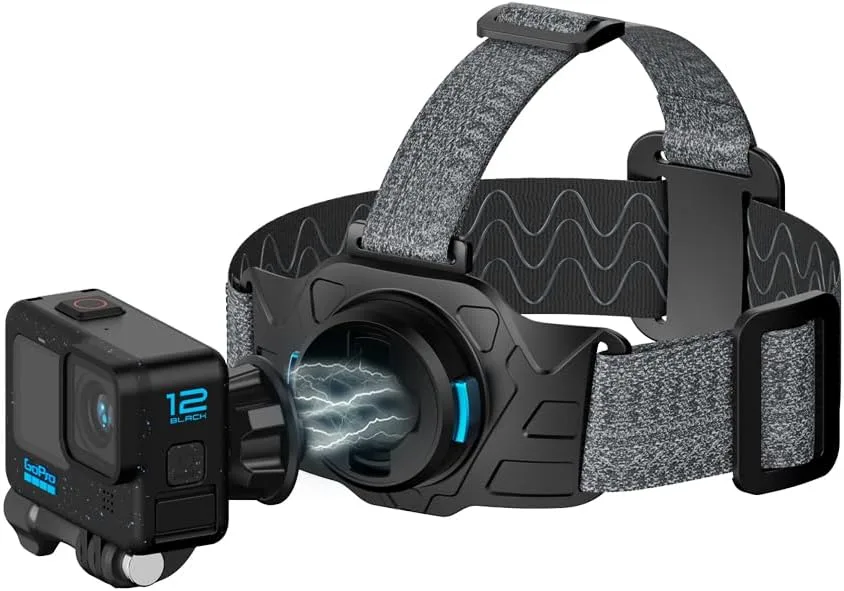 Universal Magnetic Quick Release Head Strap Mount for Gopro