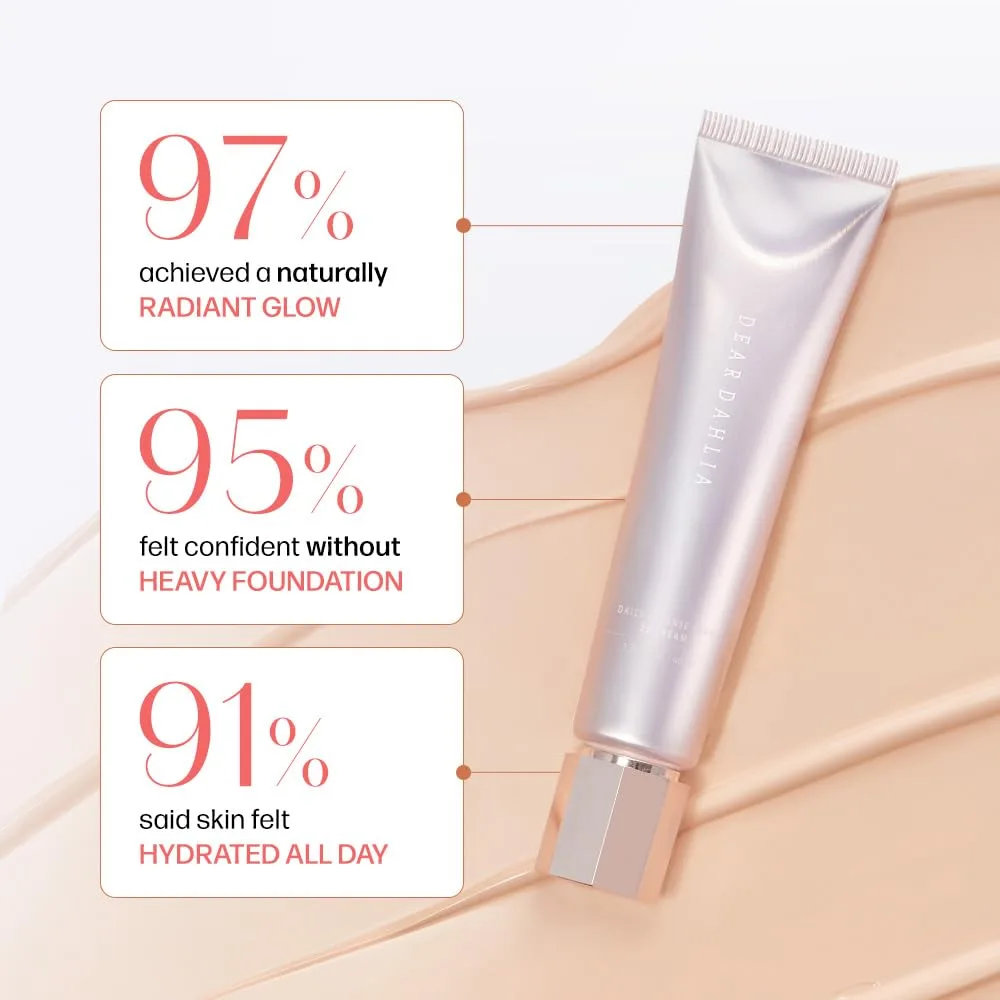 DEARDAHLIA Daily PDRN BB Cream (Light Beige) for Dewy Glass Skin Finish