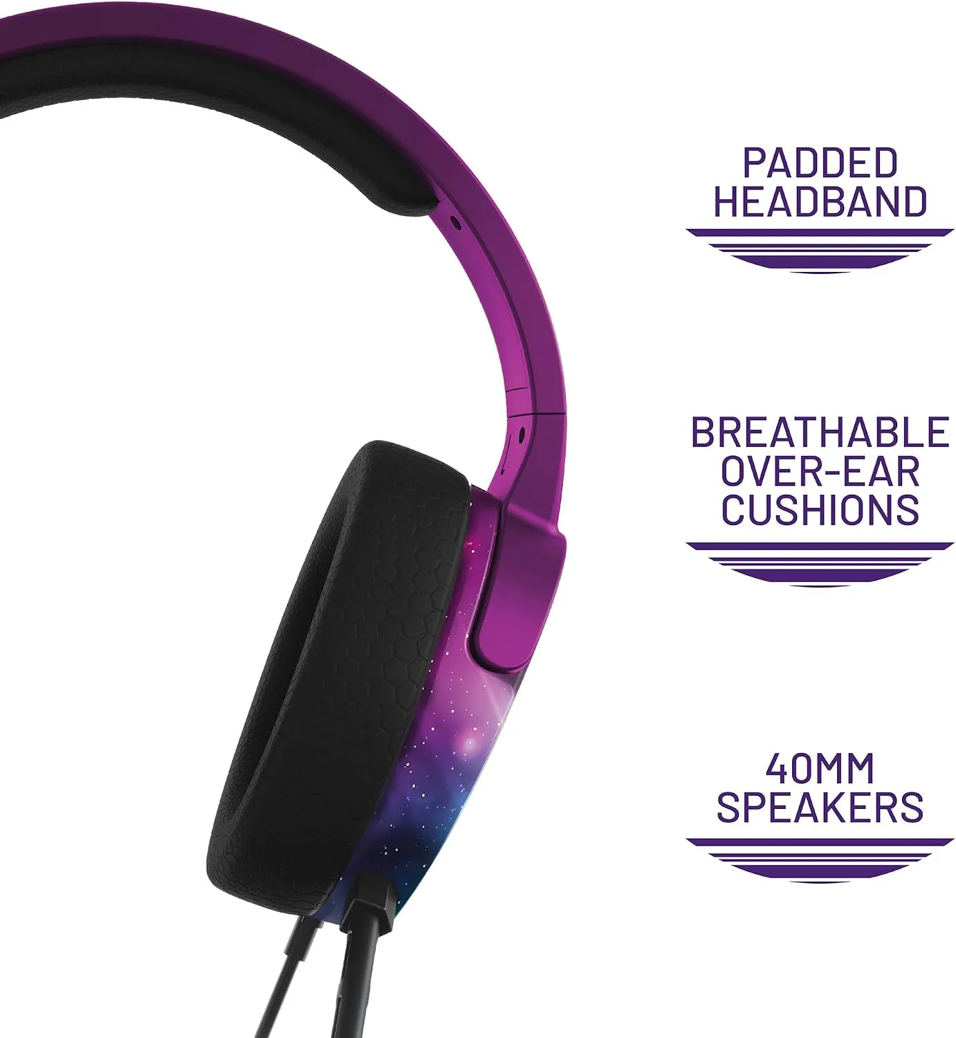 4Gamers Panther Gaming Headset Cosmic, Multi-Format Compatible