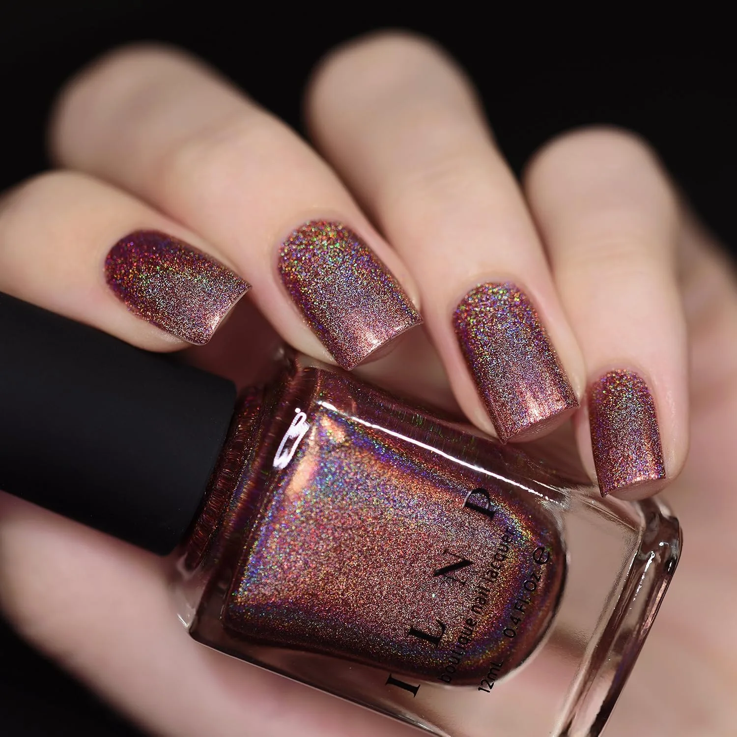 ILNP Dinner Party - Alluring Marsala Ultra Holographic Nail Polish