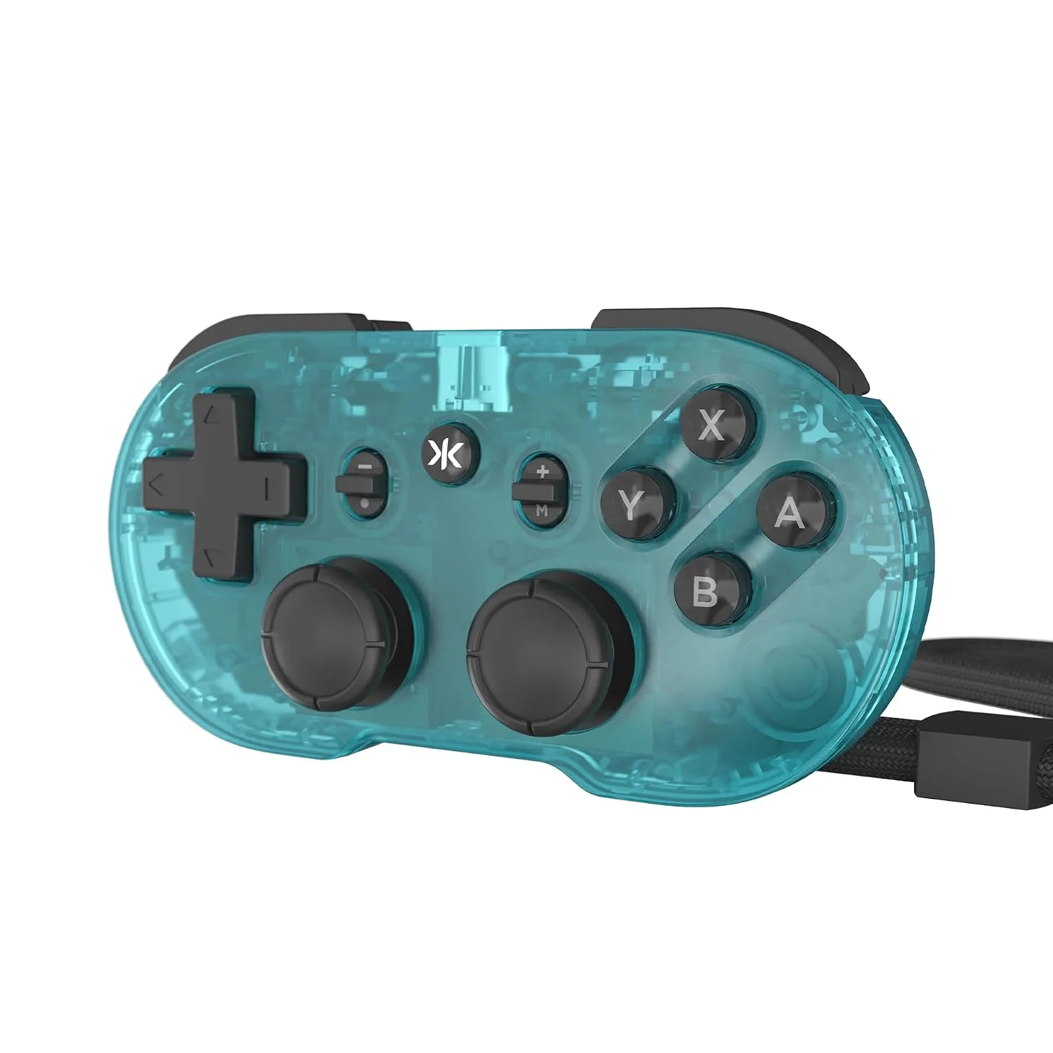 CRKD ATOM+ Wireless Mini Controller - Compatible with Nintendo Switch 2, Switch OLED, iOS, Android, PC & Smart TV - Glacier Blue Edition
