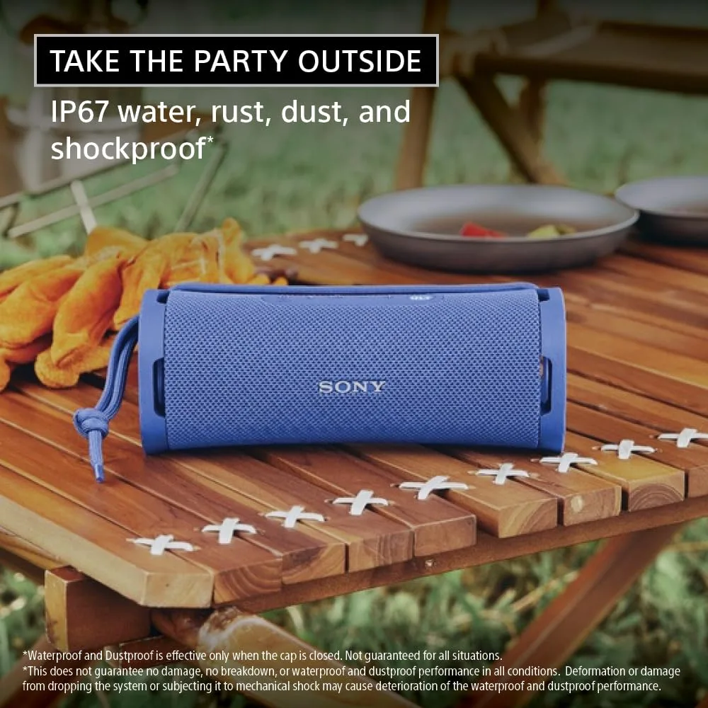 Sony ULT Field 1 Wireless Bluetooth Portable Waterproof Speaker, Orange
