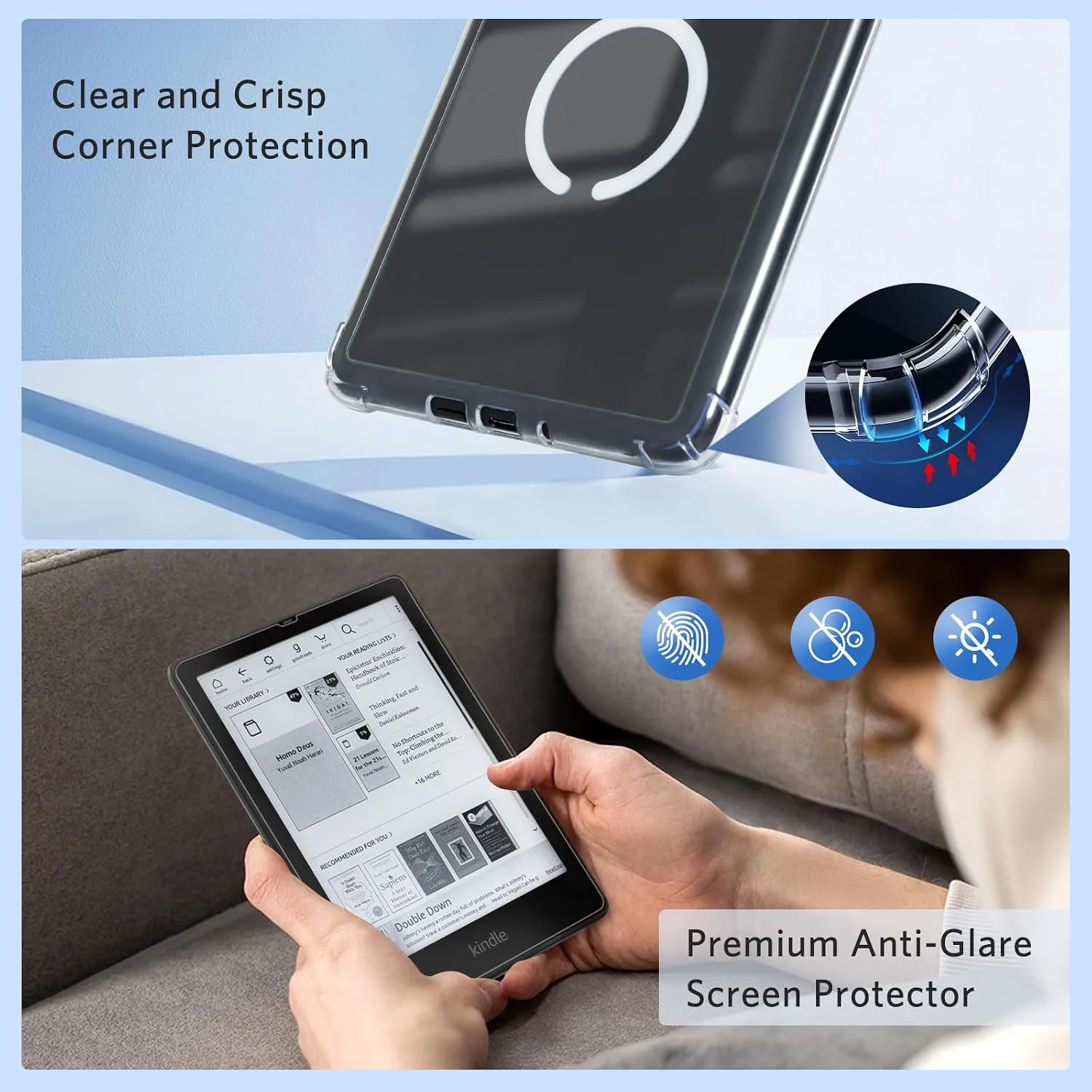 CoBak Clear Case for All-New 7" E-Readers
