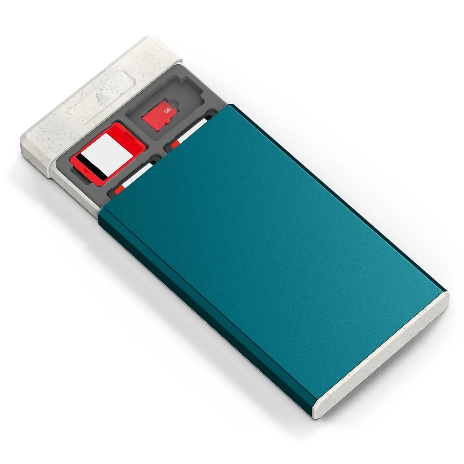 Estuche para juegos Switch Heiying con 40 ranuras para Switch 2 y tarjetas Micro SD