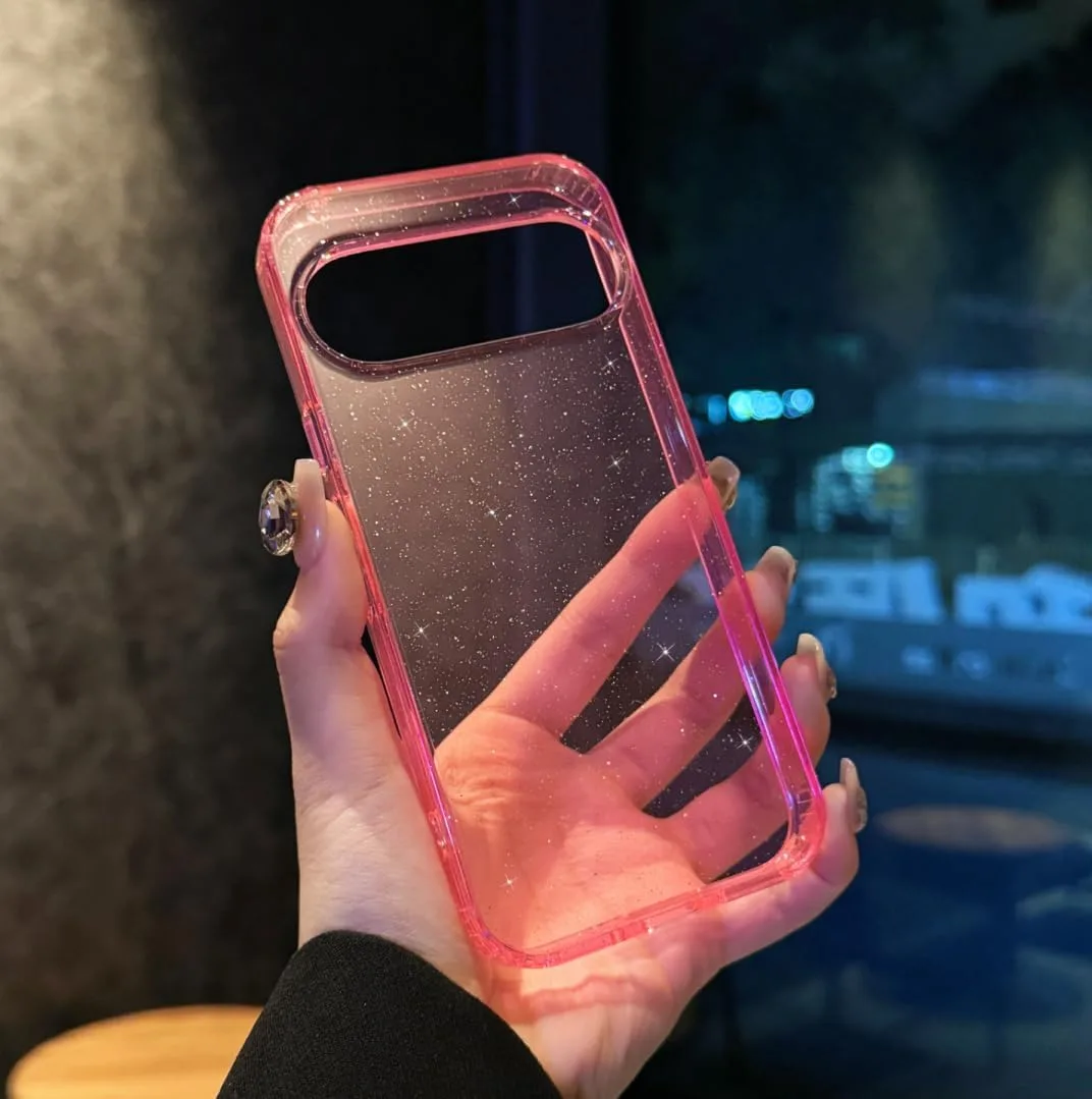Magnetic for Google Pixel 11/11 Pro Case Women, [Holographic Iridescent Color Changing Effect] Fashion Slim Cute and Unique Matt Protective Phone Cover for Pixel 11/11 Pro