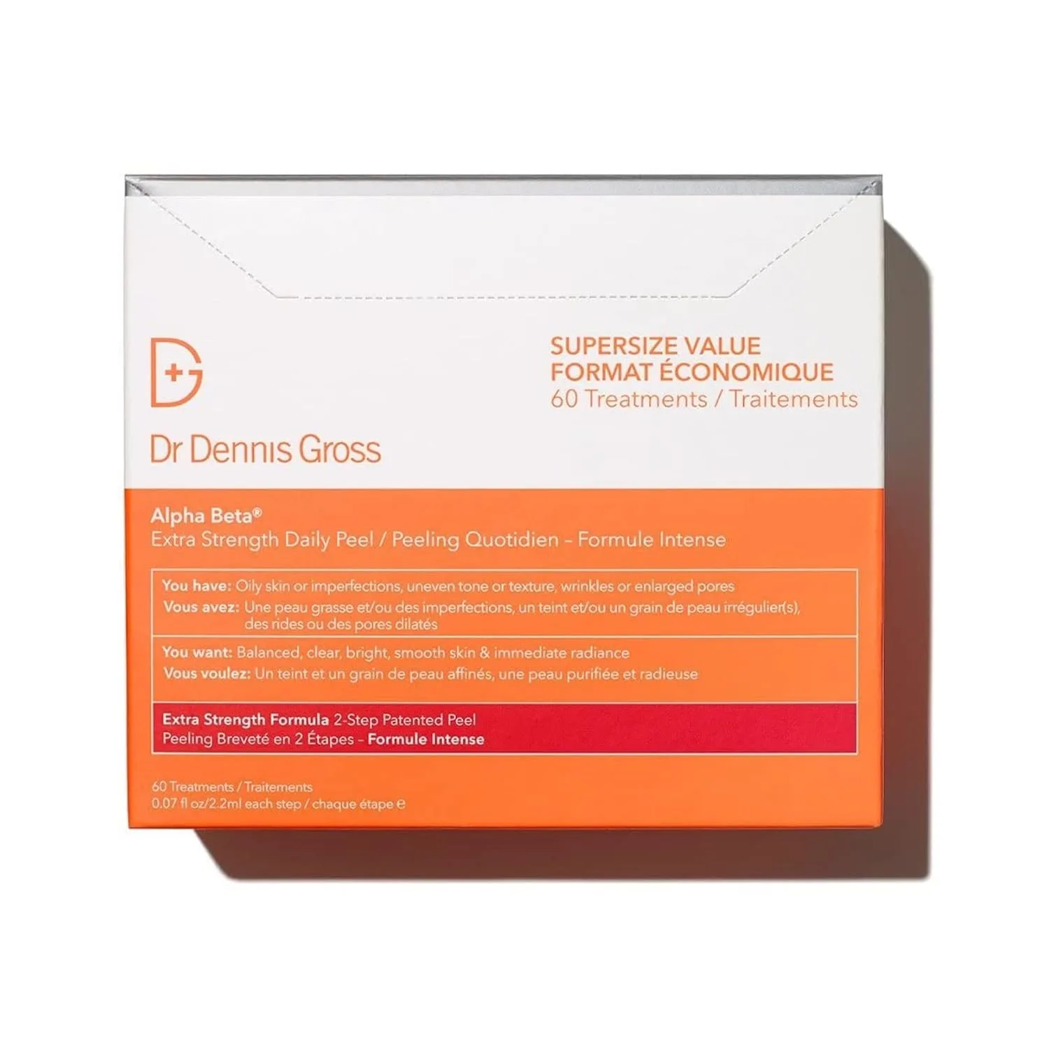 Dr Dennis Gross Alpha Beta Extra Strength Exfoliating Daily Peel - 60 Pack