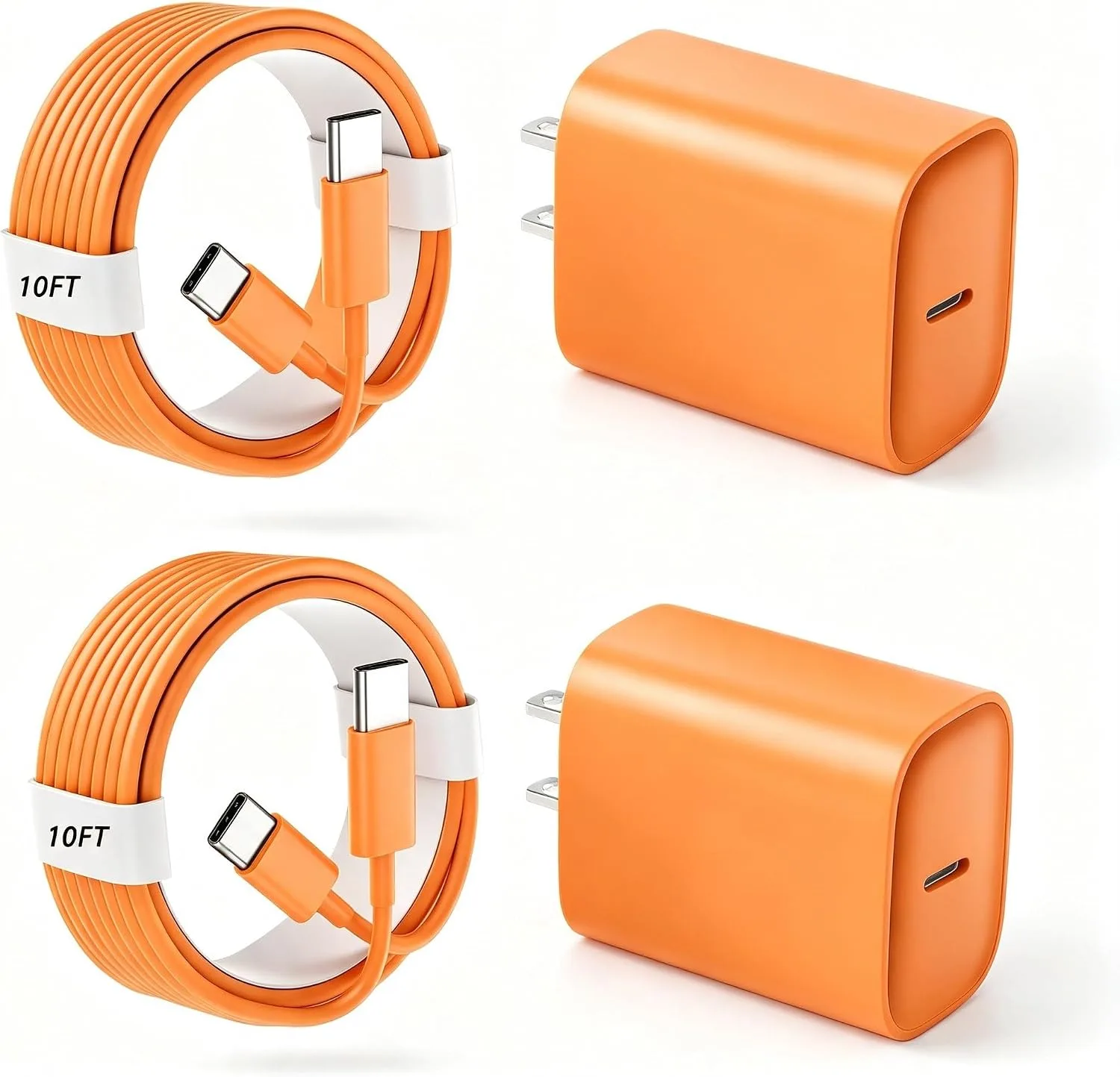 iPhone 18 17 16 Pro Max Charger Fast Charging, 20W iPhone Duo USB C Charger