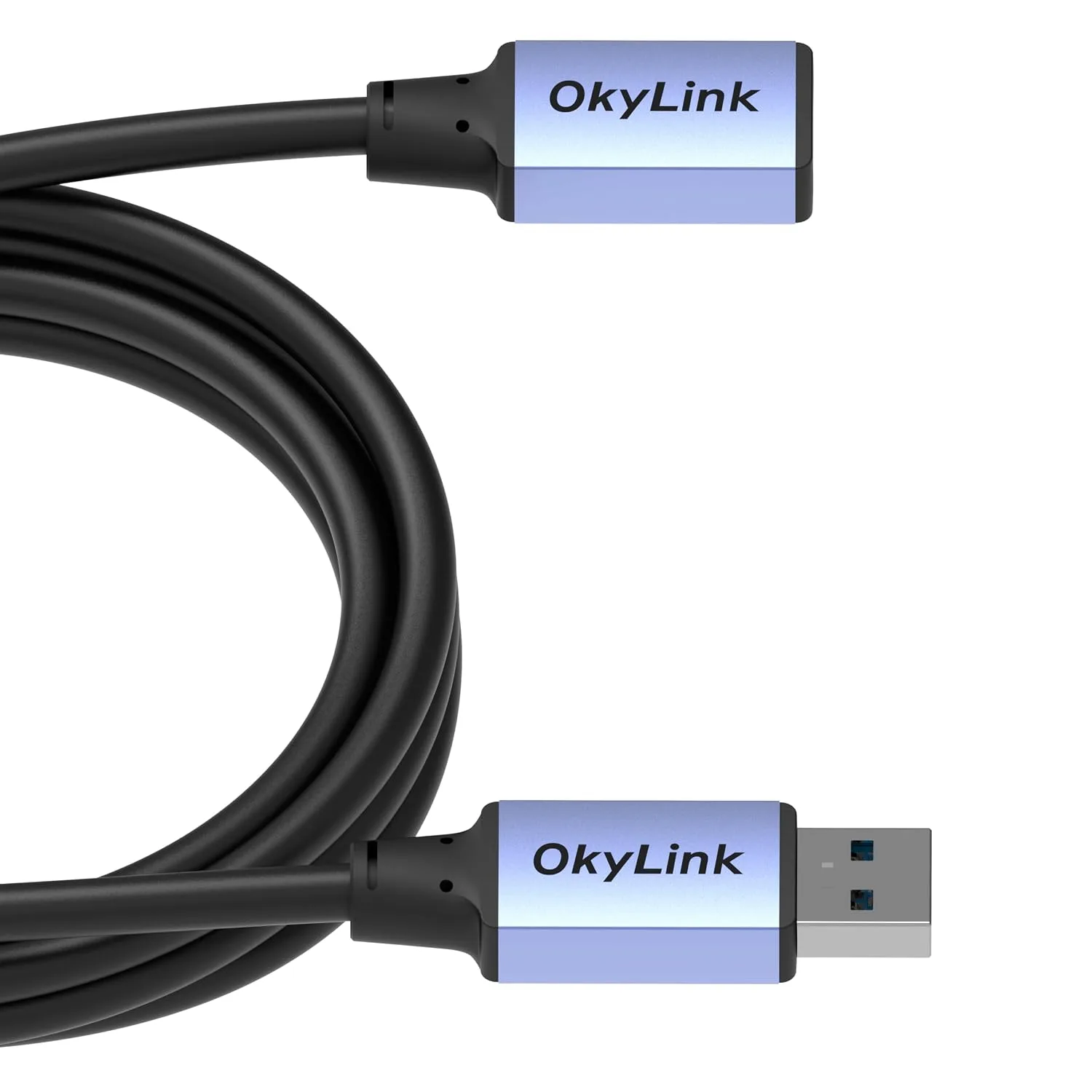 OkyLink USB 3.0/3.2 Gen 1 Extension Cable A to A, Male-Female 5Gbps 6.5ft