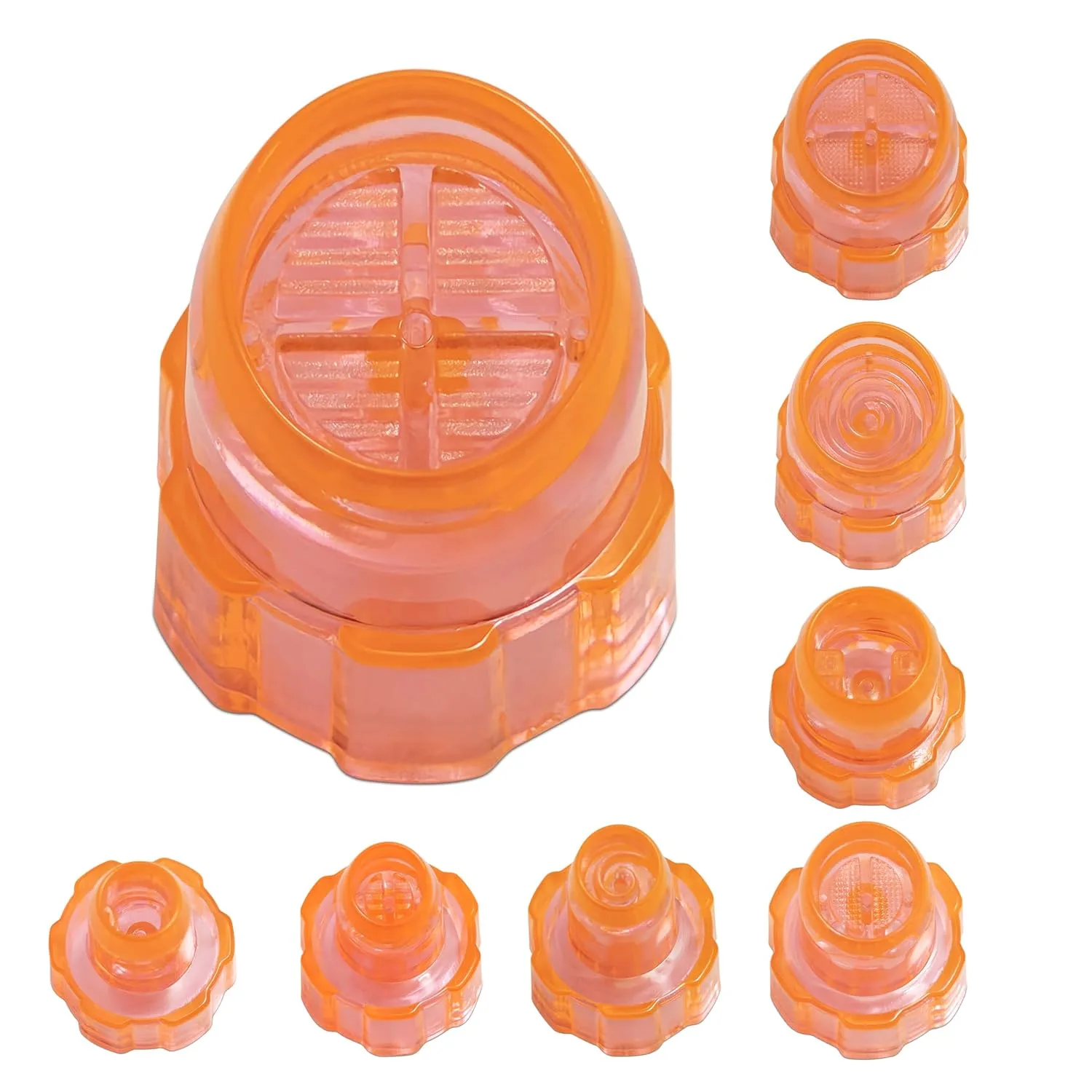 Elitzia 8Pcs Hydrodermabrasion Tips Set for Aqua Peel Beauty Machine
