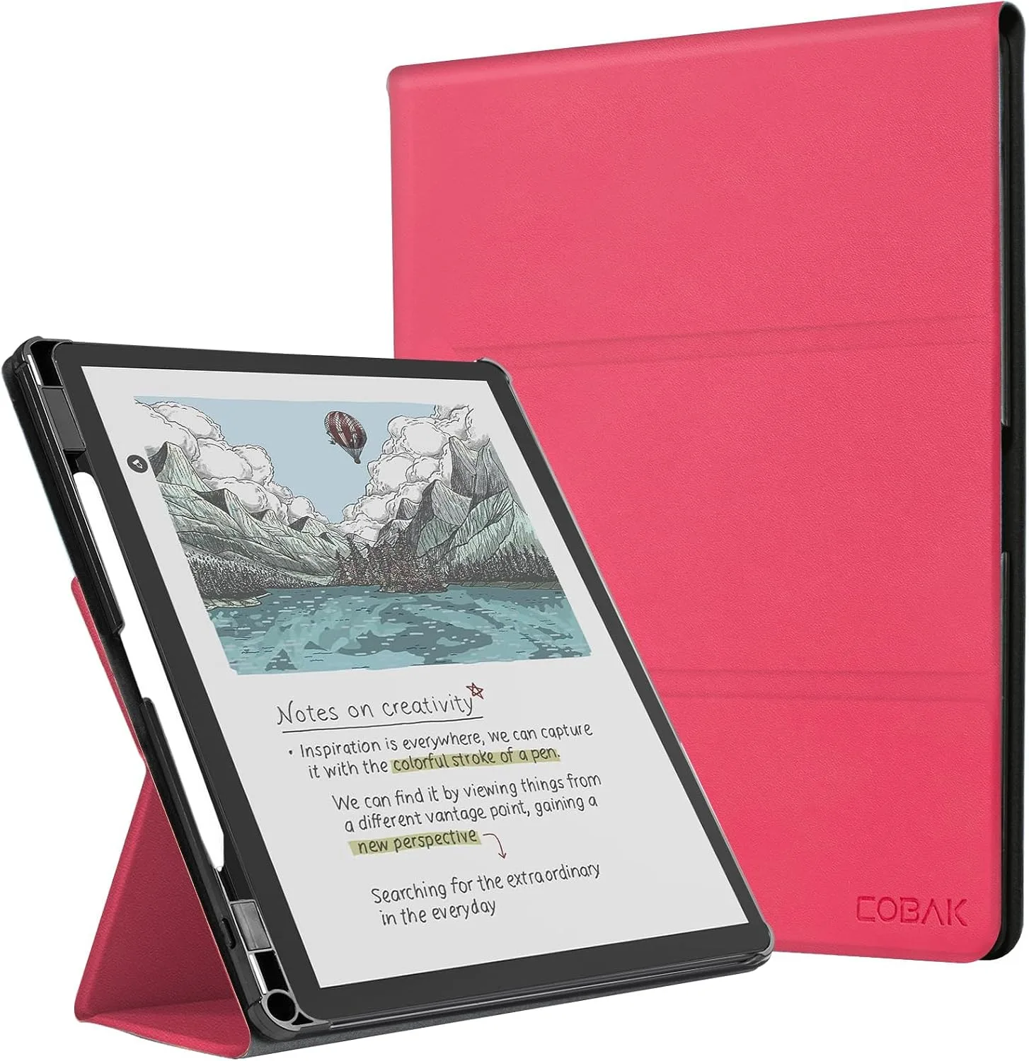 CoBak Case for TCL 11" Device with Stand, Auto Sleep Wake & Pen Holder