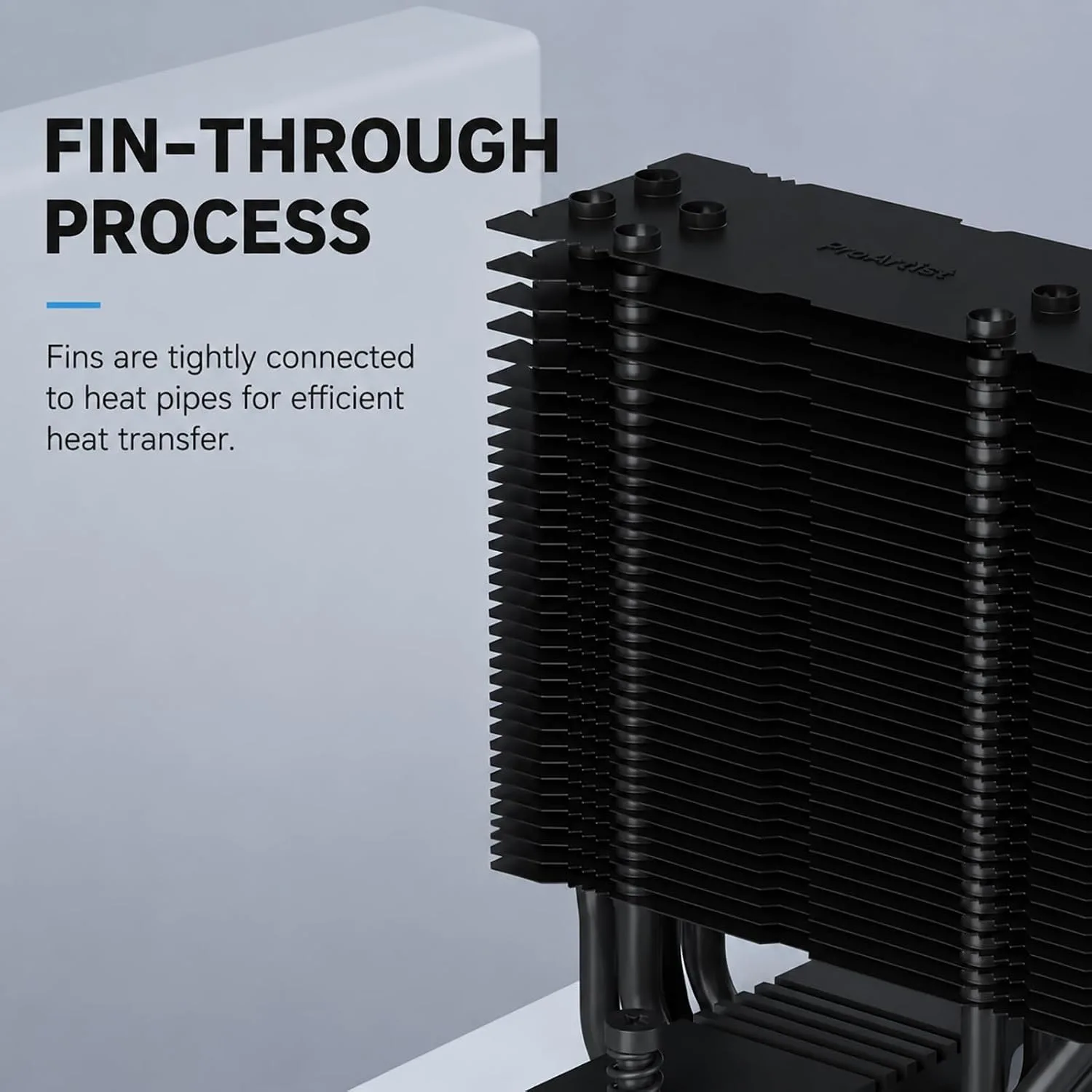 ProArtist X400 MAX CPU Cooler, ARGB 110mm PWM Fan for AM5 LGA1700 Gaming PC