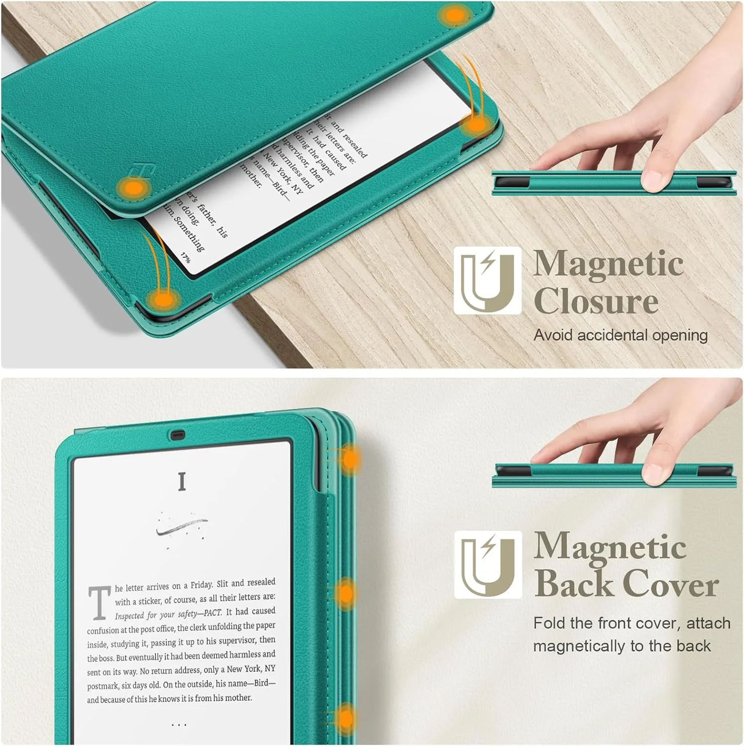 Fintie Case for 7"/6.8" Kindle Paperwhite 12th/11th Gen & Kindle Colorsoft