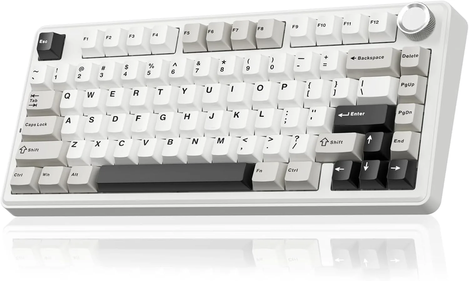 Teclado Gamer Solakaka A75 Mecánico Inalámbrico 75% RGB Hot Swappable