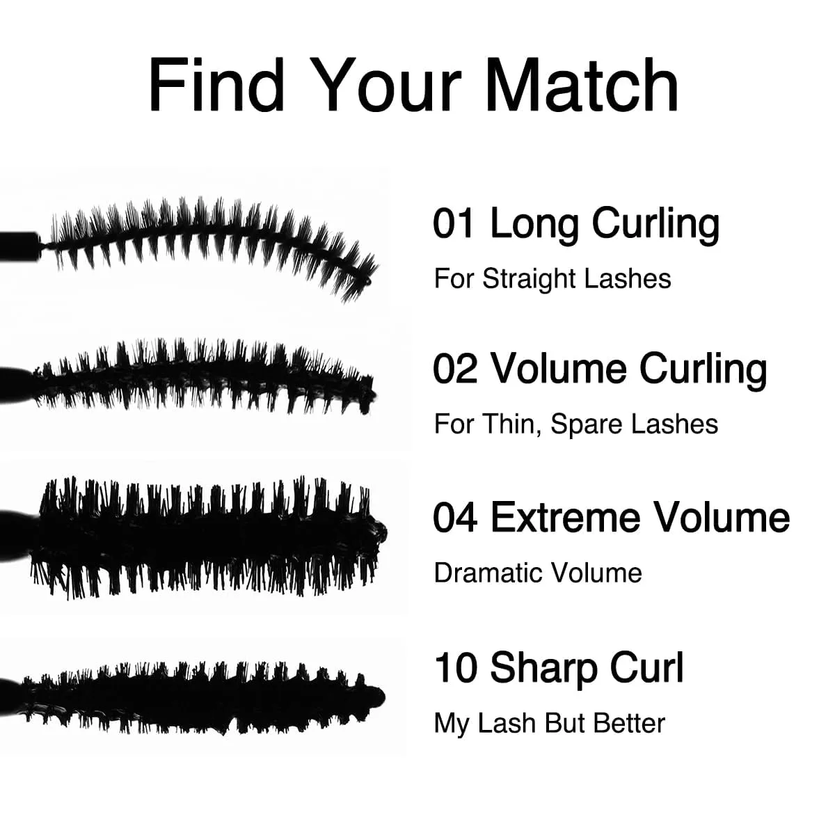 CLIO Kill Lash Superproof Mascara, Waterproof Volumizing Black Mascara for Natural Curling, Smudge & Flake-Proof, Buliable Voulme for Bold & Defined Curls, Safe for Sensitive Eyes (002 Volume Curling)