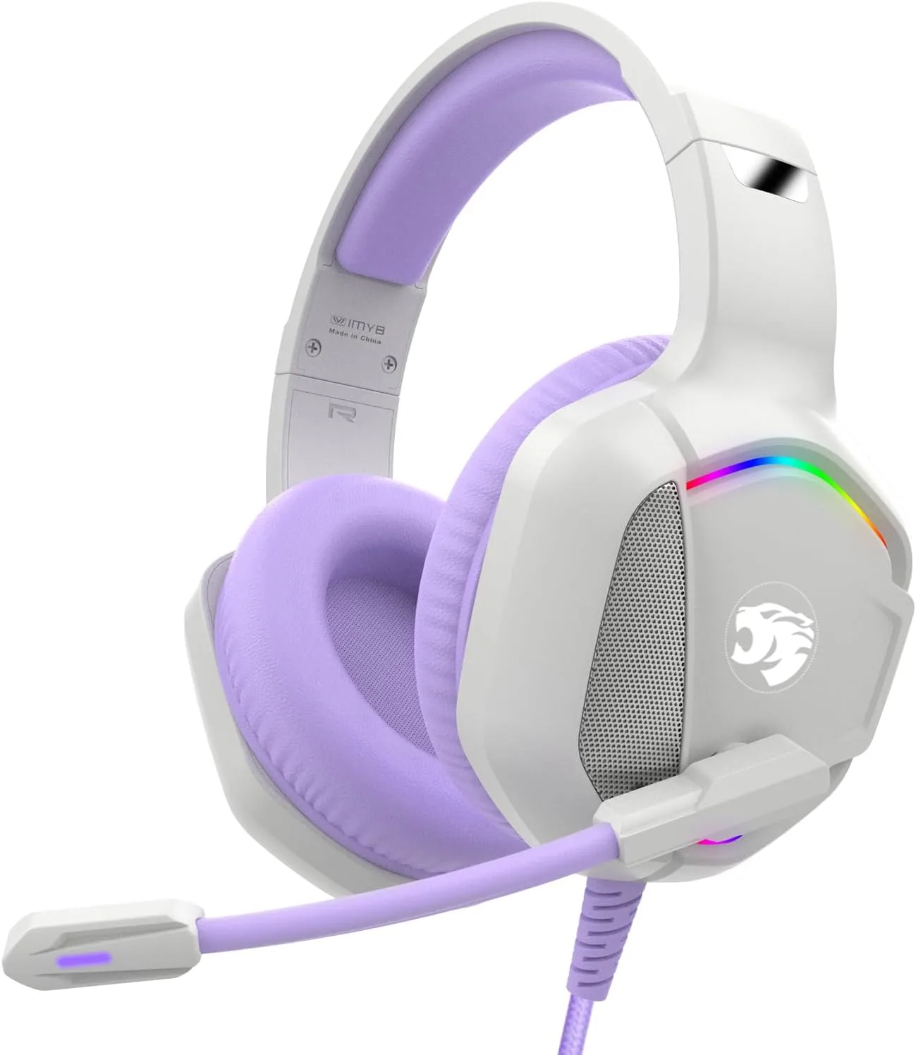 IMYB A36 Gaming Headset with Mic Stereo Headphones for Pc, PS5, Xbox