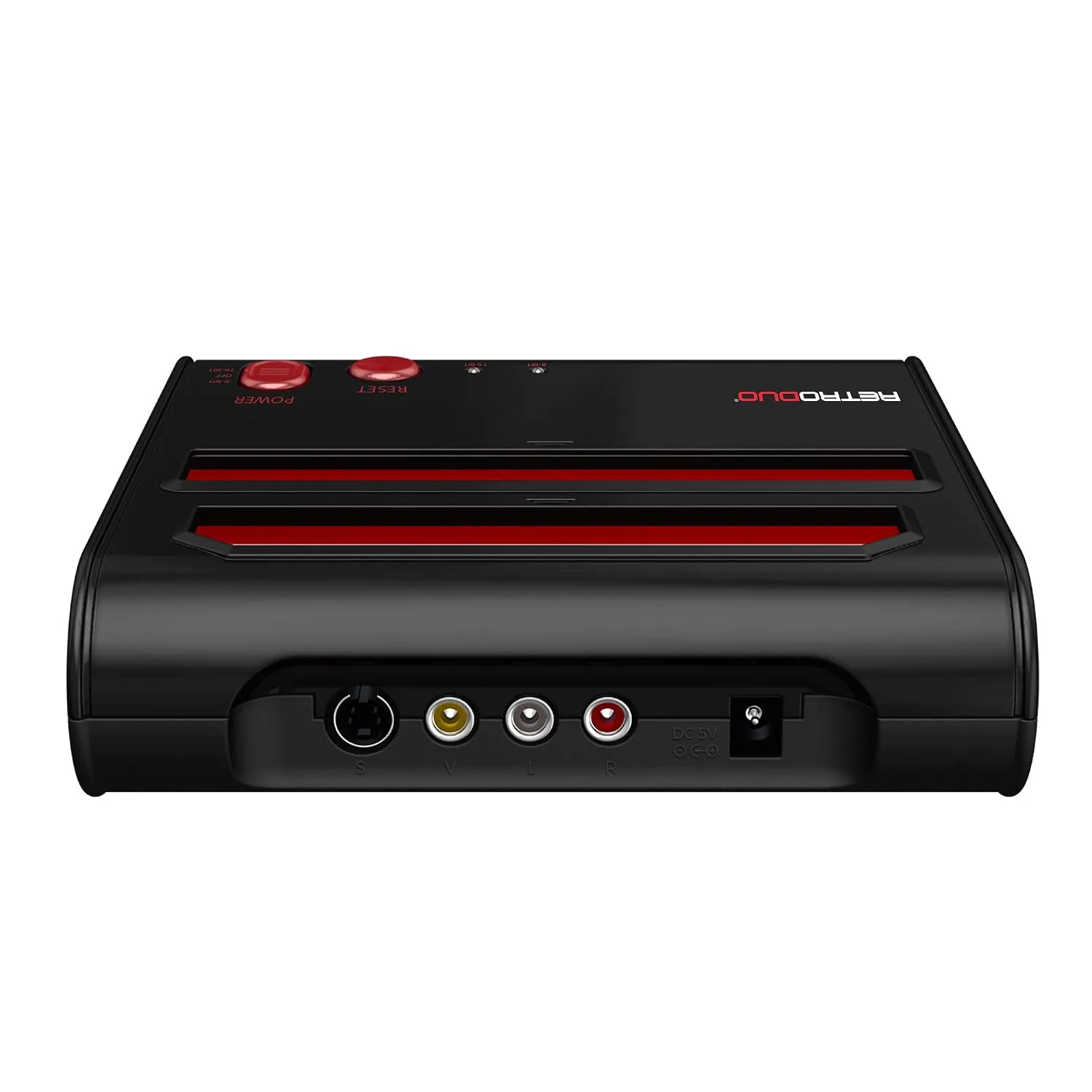 Retro-Bit Retro Duo 2 in 1 Console System - for Original NES/SNES - Black