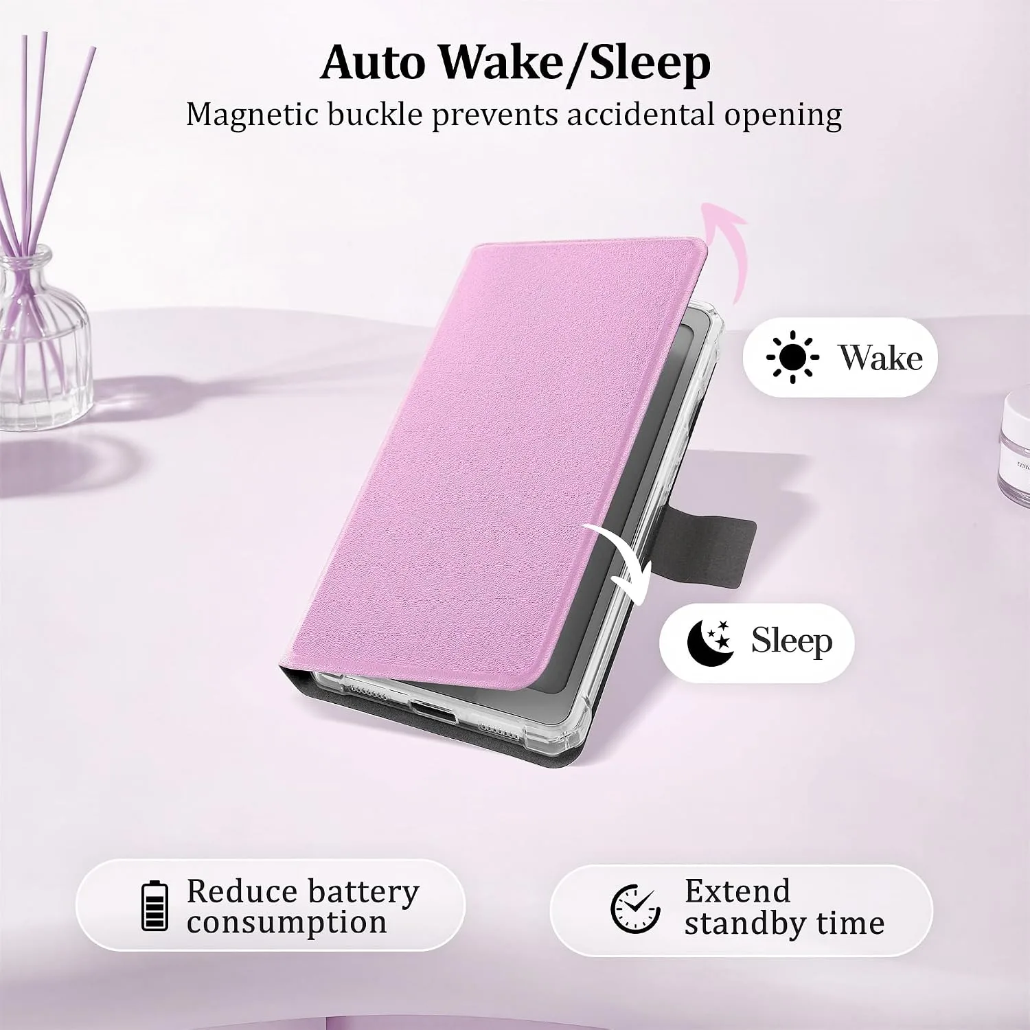 2in1 Case for Onyx BOOX Palma 2 Magnetic Detachable Folio Cover
