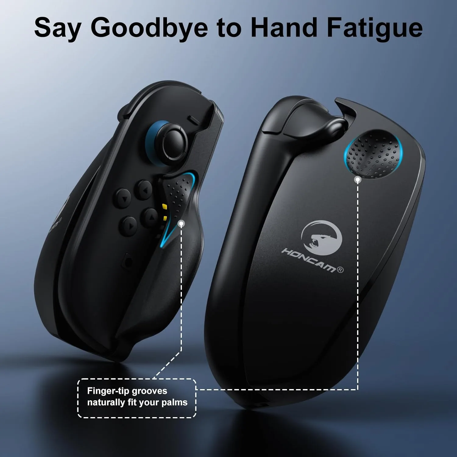 HONCAM Gaming Mouse Grip for Switch 2 Joycons, 2 Pack