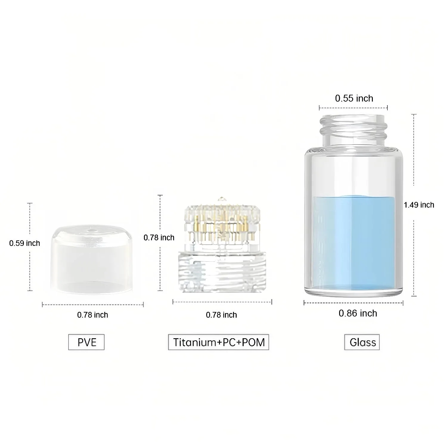 Micro Infusion Derma Stamp with Hydra Needle Head (Serum not Included)