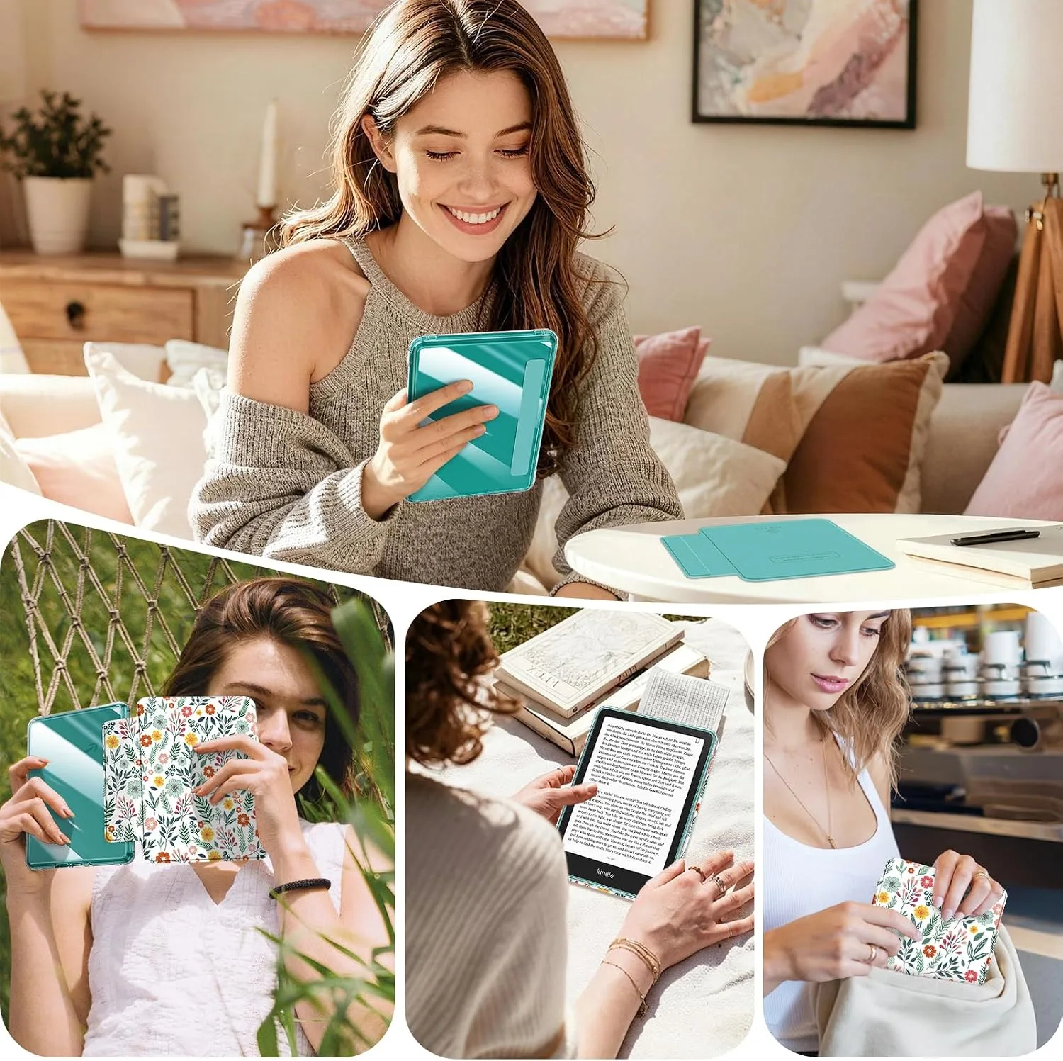 Fintie Detachable Case for Kindle Paperwhite 12th Gen 2024/Kindle Colorsoft