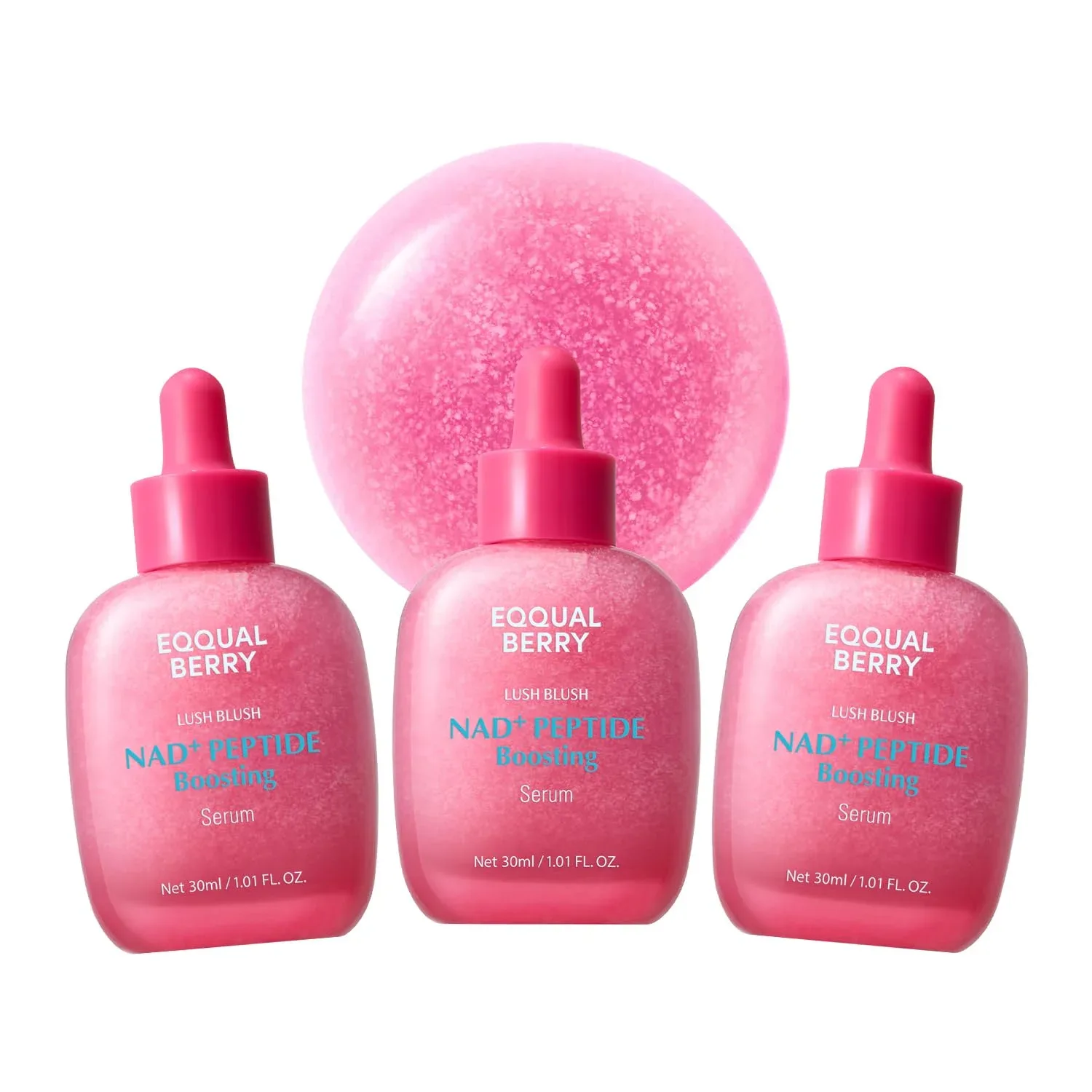 Sérum Facial EQQUALBERRY NAD+ Peptide Boosting Triple Pack 1.01 oz