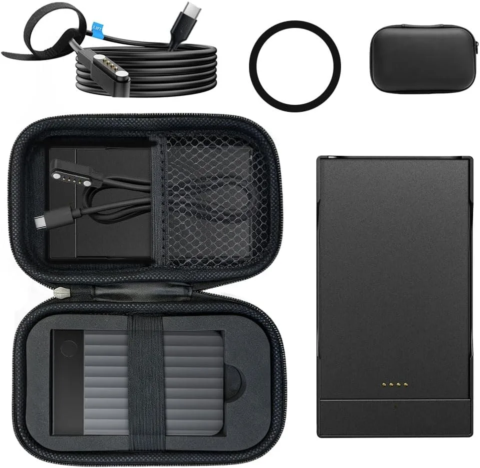 Dock de carga y estuche rígido para grabadora de voz PLAUD Note/Note Pro Tedubax