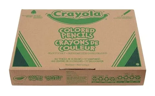 Crayola Colored Pencil Classpack (462ct), Teacher Appreciation Gifts