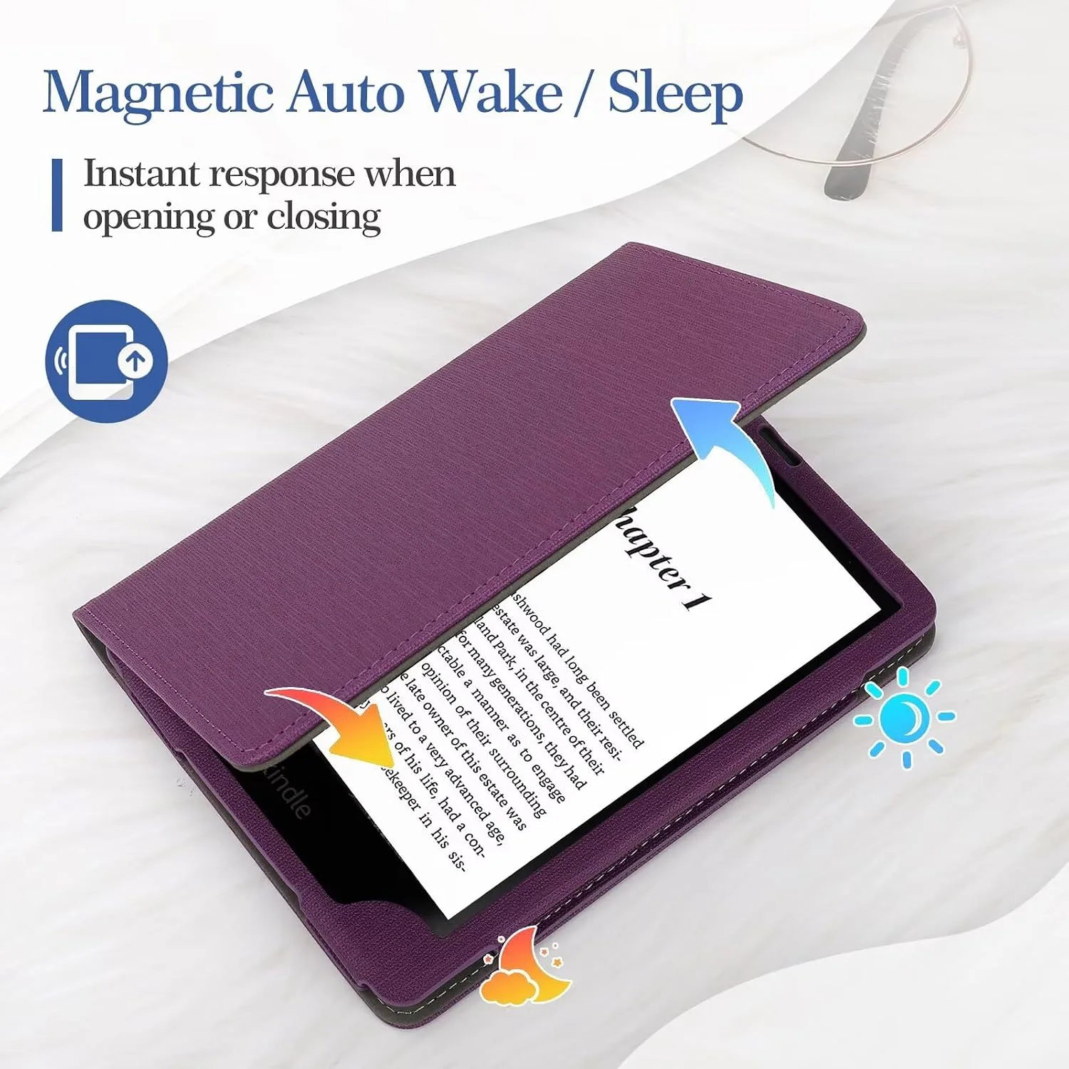 Case for 7"/6.8" Kindle Paperwhite 12/11th Generation 2024 2021