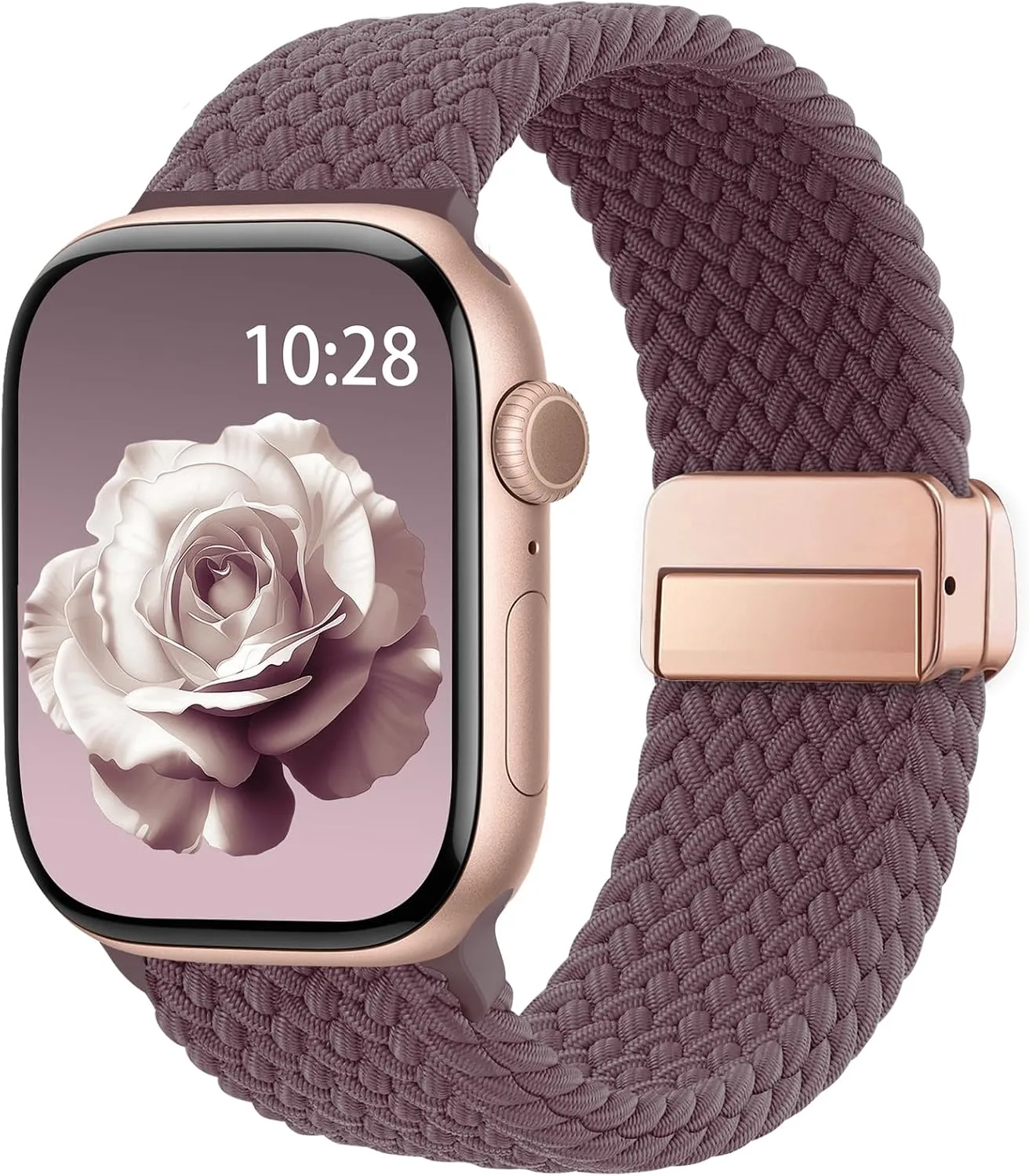 Correa deportiva magnética trenzada para Apple Watch unisex