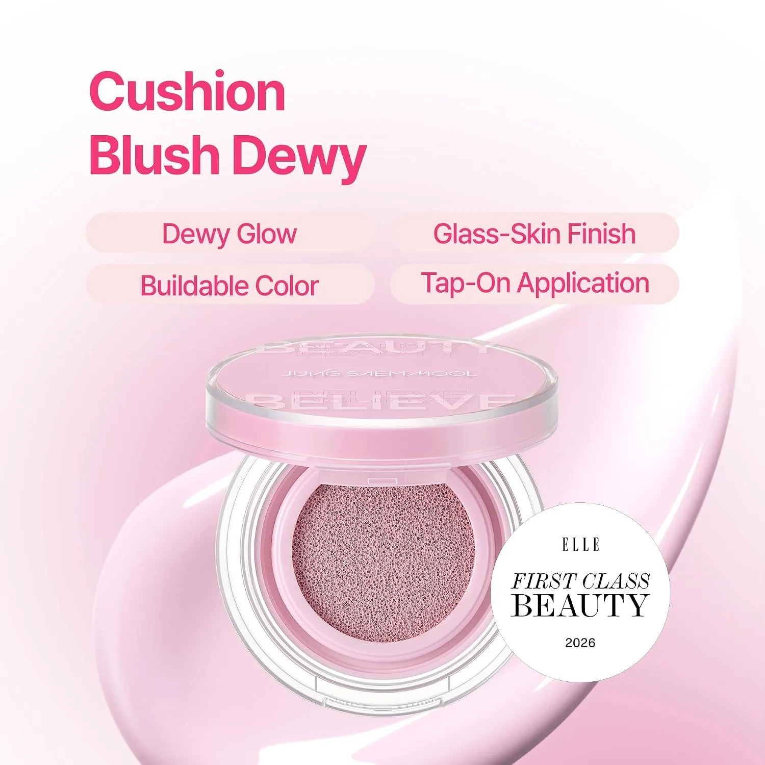 JUNG SAEM MOOL Artist Cushion Blush Dewy | Lavender Pink