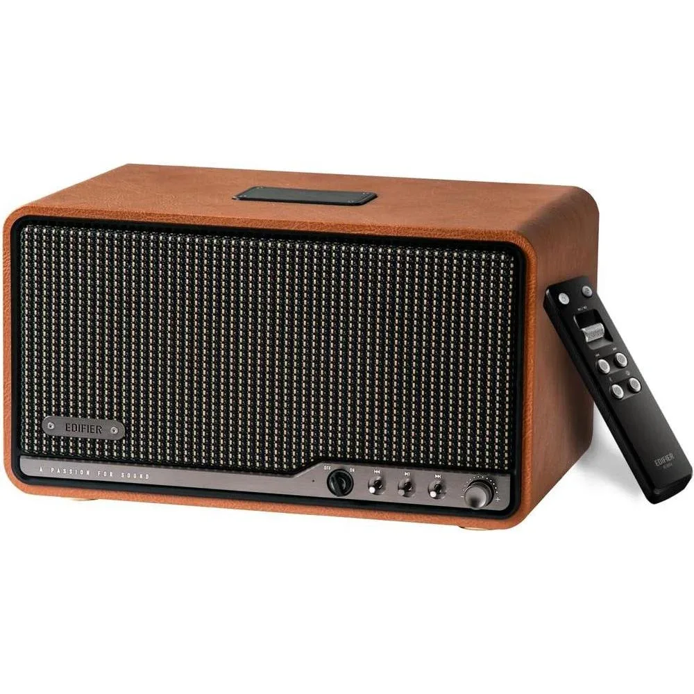 Parlante Edifier S300 Hi-Fi Tabletop 80W Audio de Alta Resolución Marrón