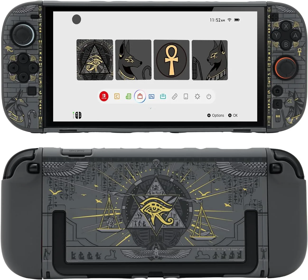 GeekShare Protective Shell Dockable Hard Case Compatible with Switch 2